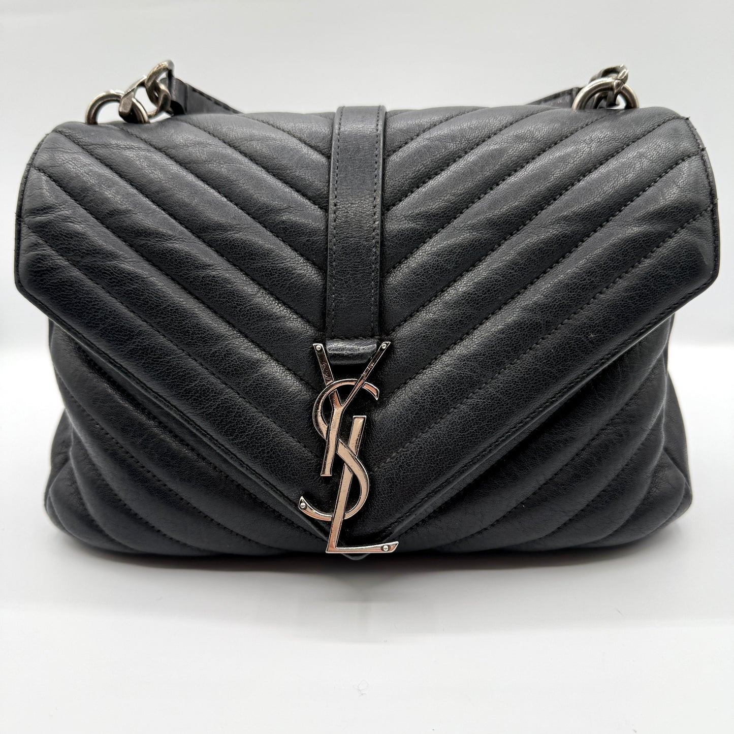 YSL College Medium Black