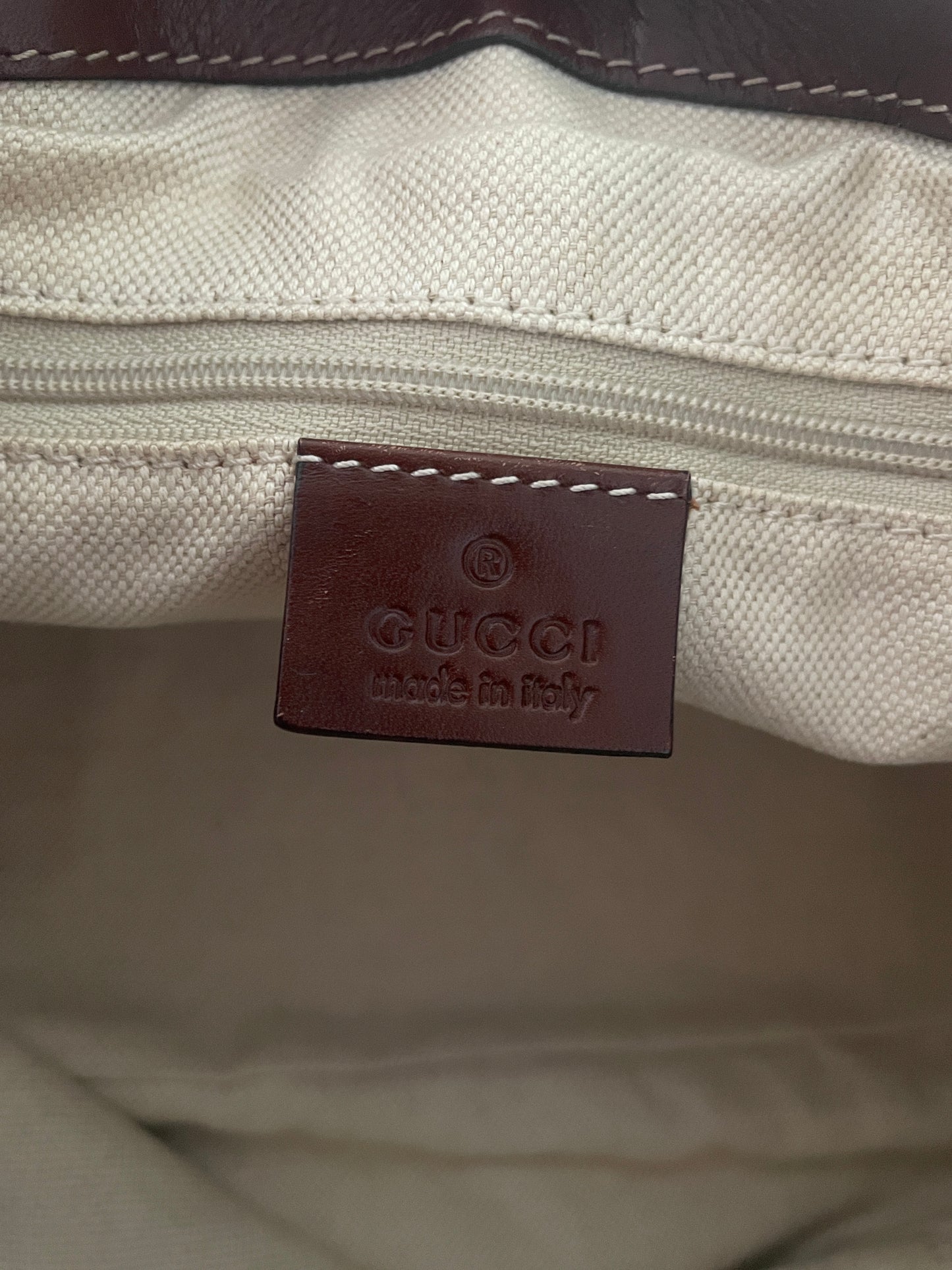 GUCCI BEIGE BLUE DIAMANTE SUKEY