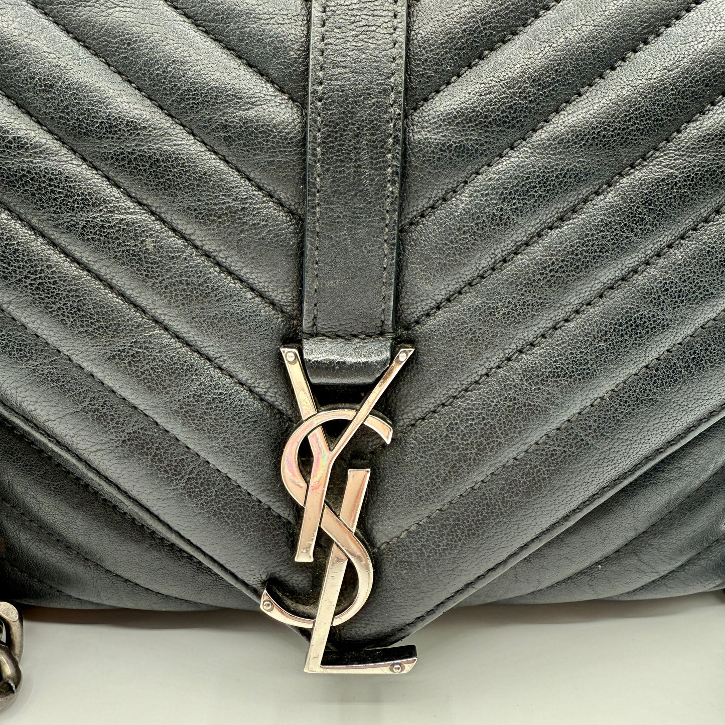YSL College Medium Black