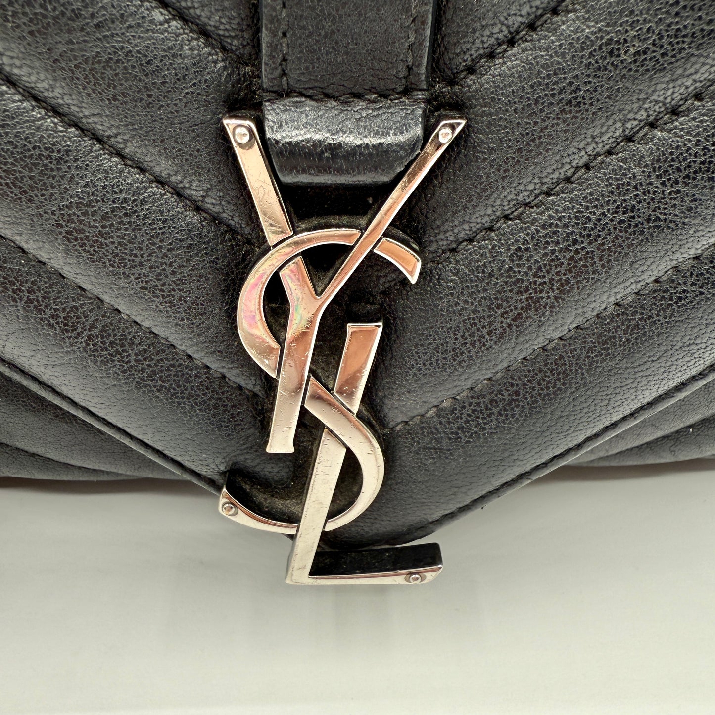 YSL College Medium Black