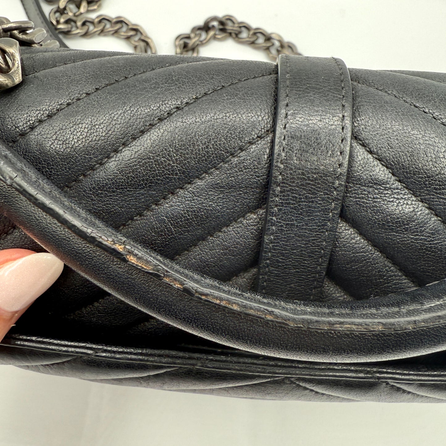YSL College Medium Black