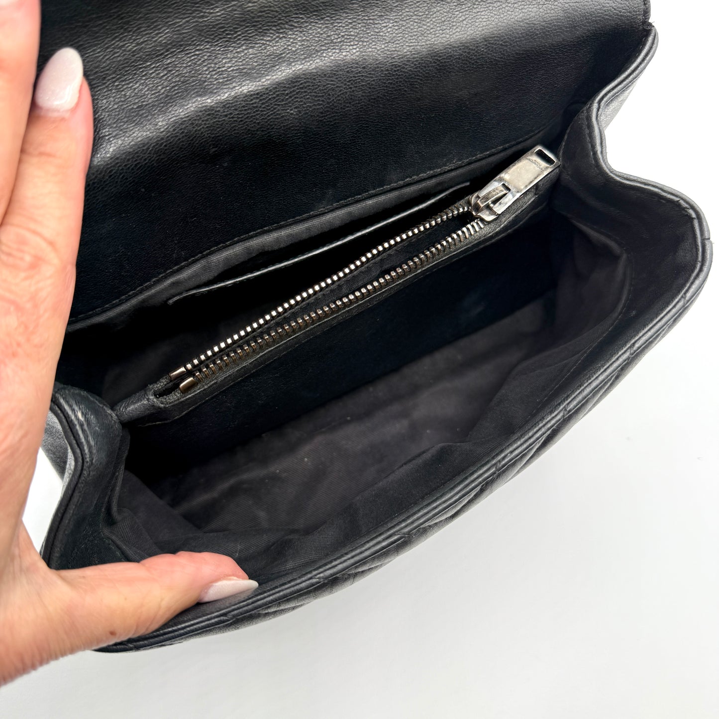 YSL College Medium Black