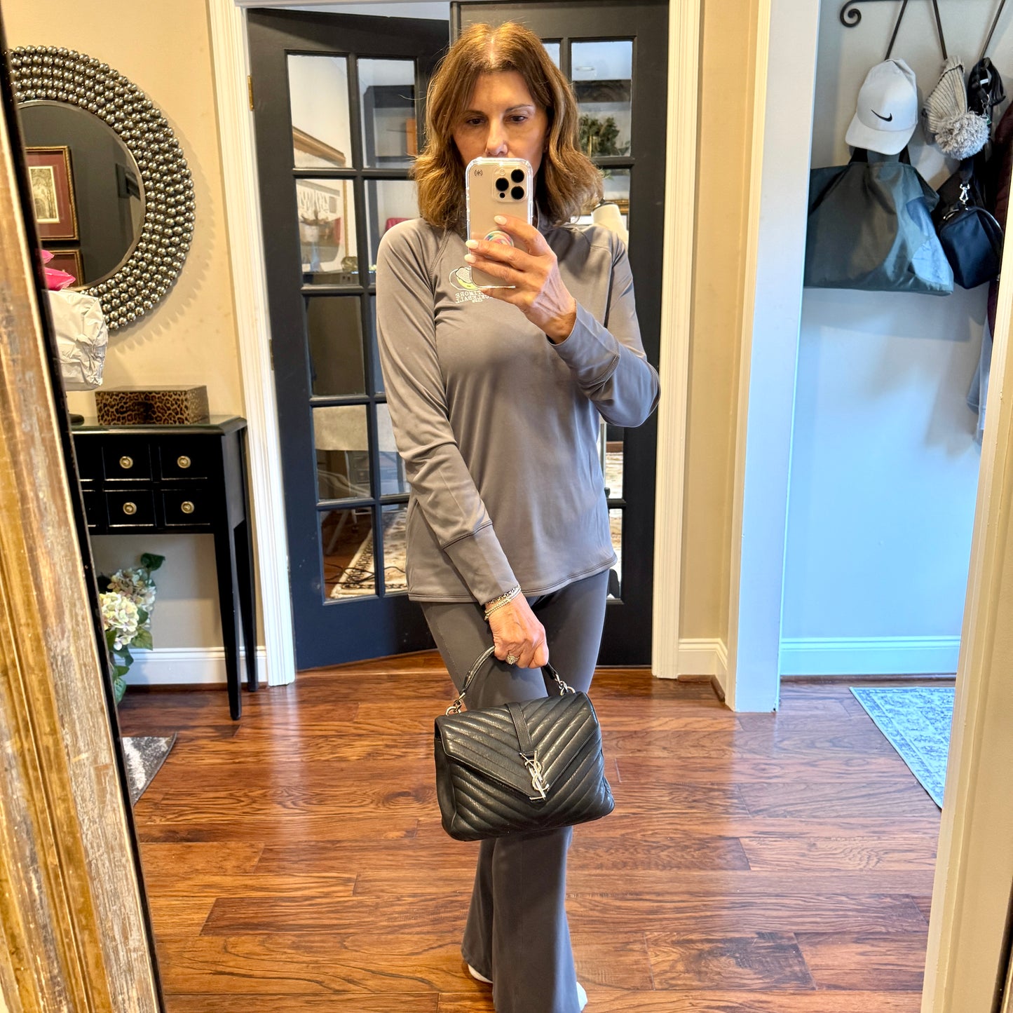 YSL College Medium Black