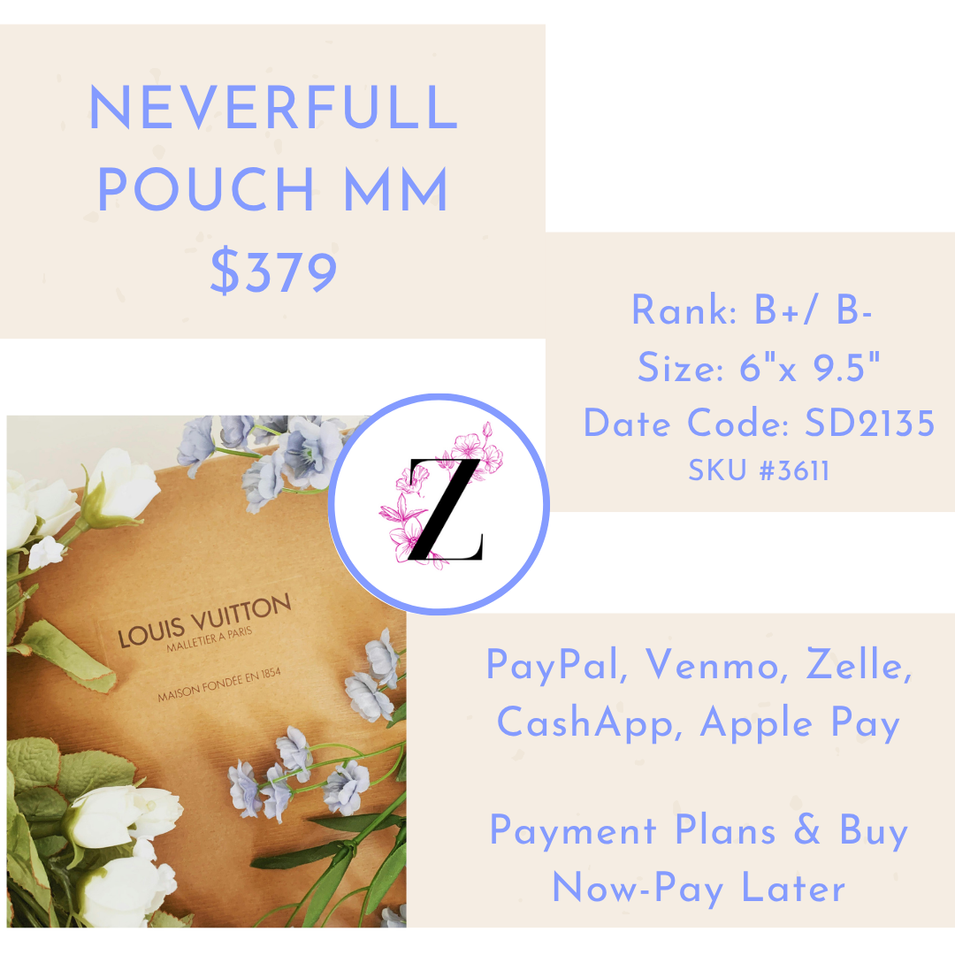 Louis Vuitton Neverfull MM Pouch
