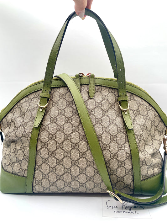 Gucci Green Dome Satchel