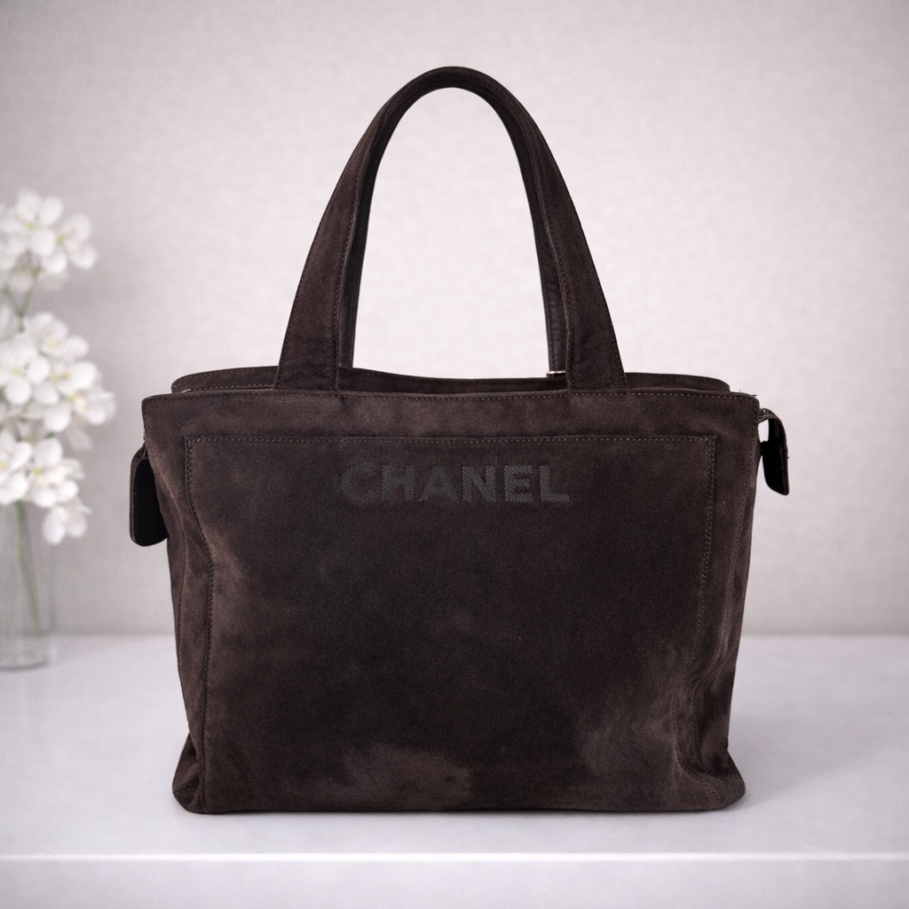 Chanel Suede Tote