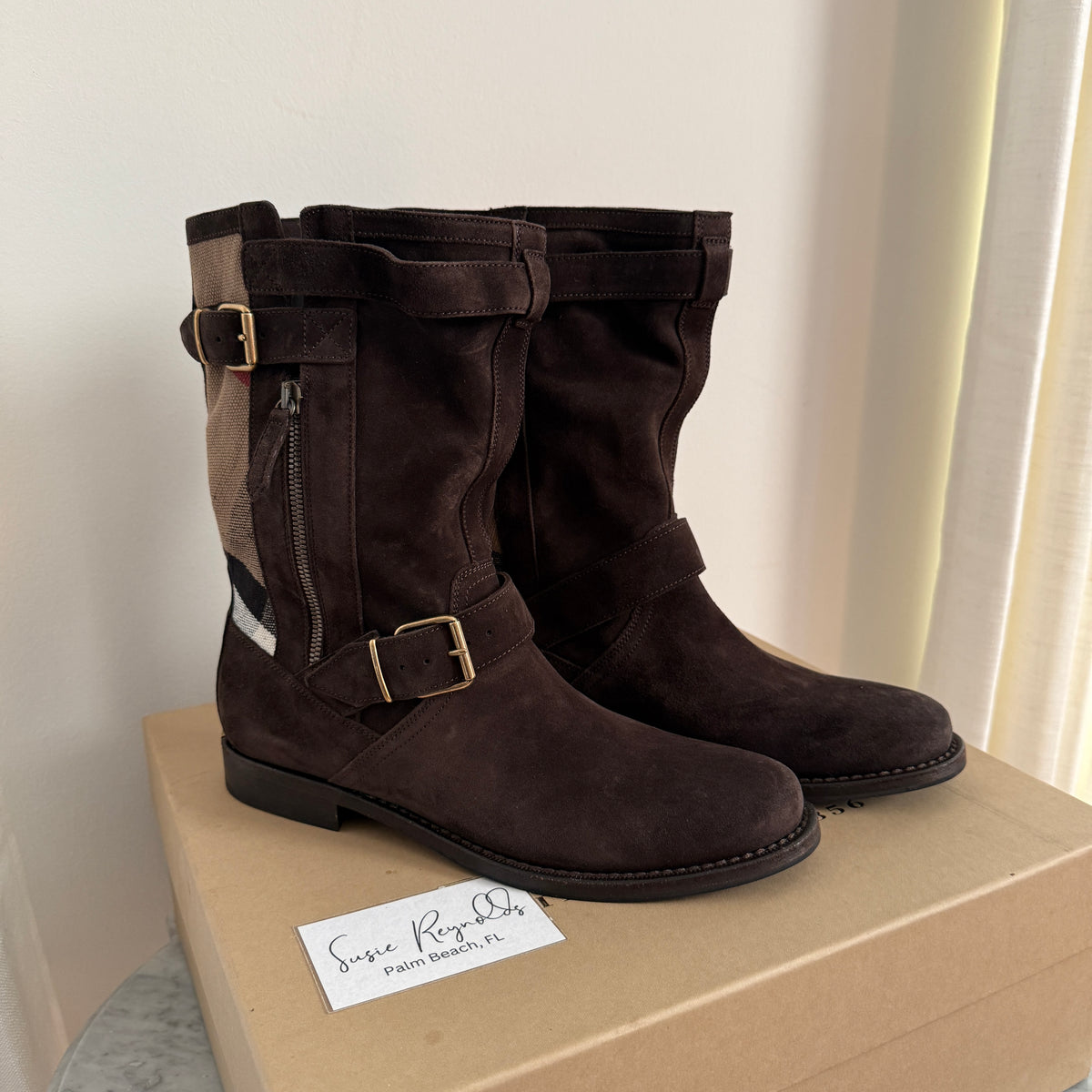 Burberry Novacheck Boots