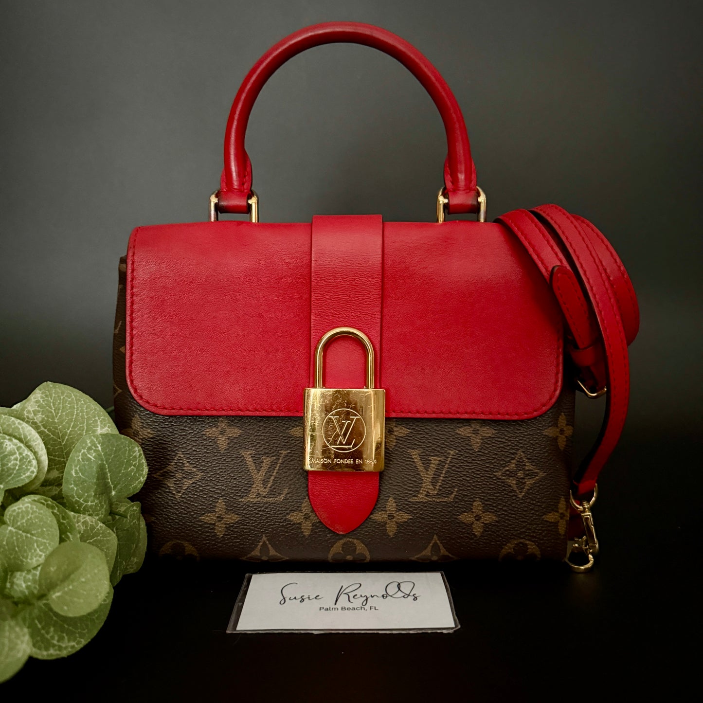 Louis Vuitton Locky BB Coquelicot