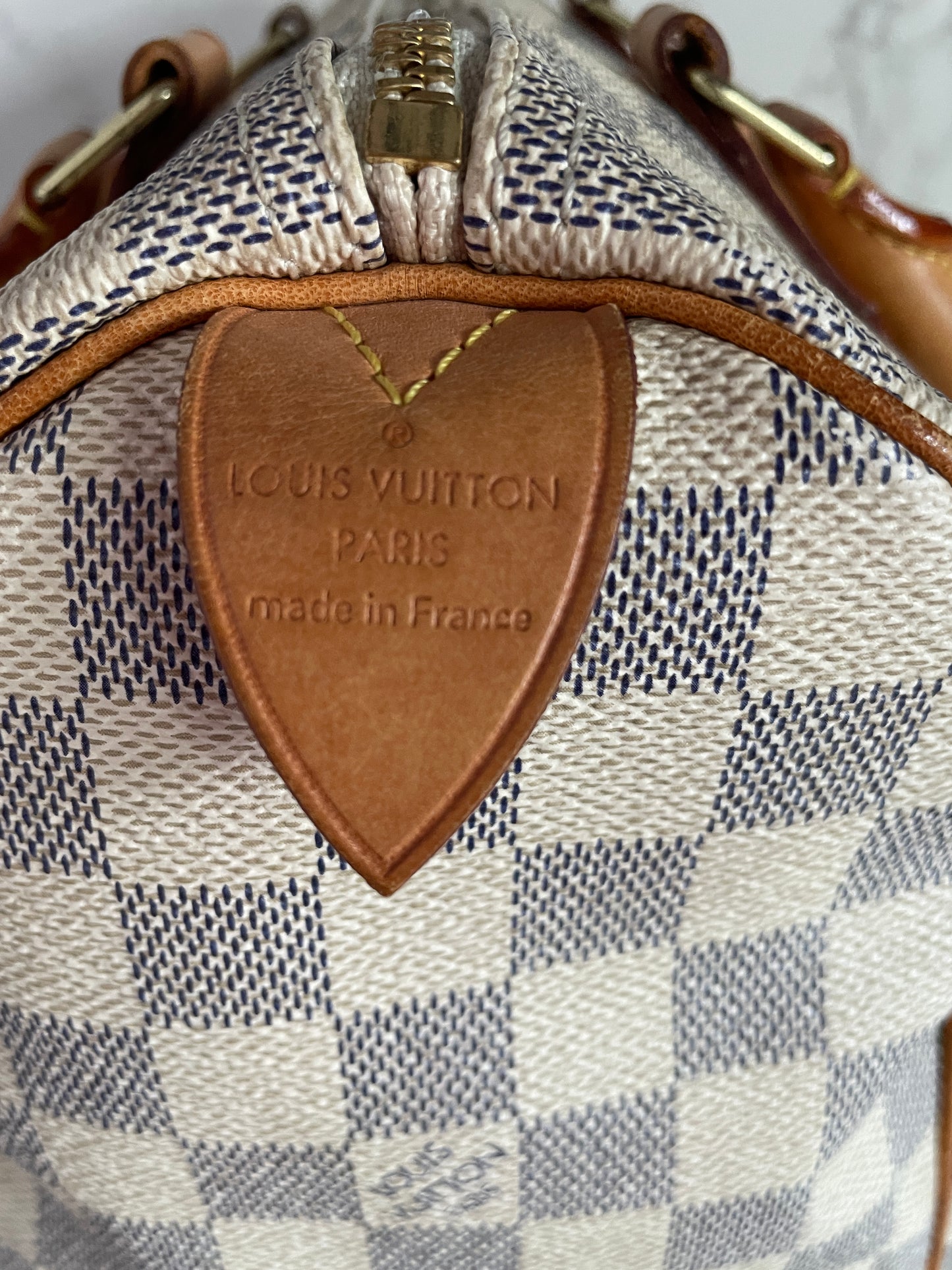 Louis Vuitton Speedy 25 Damier Azur