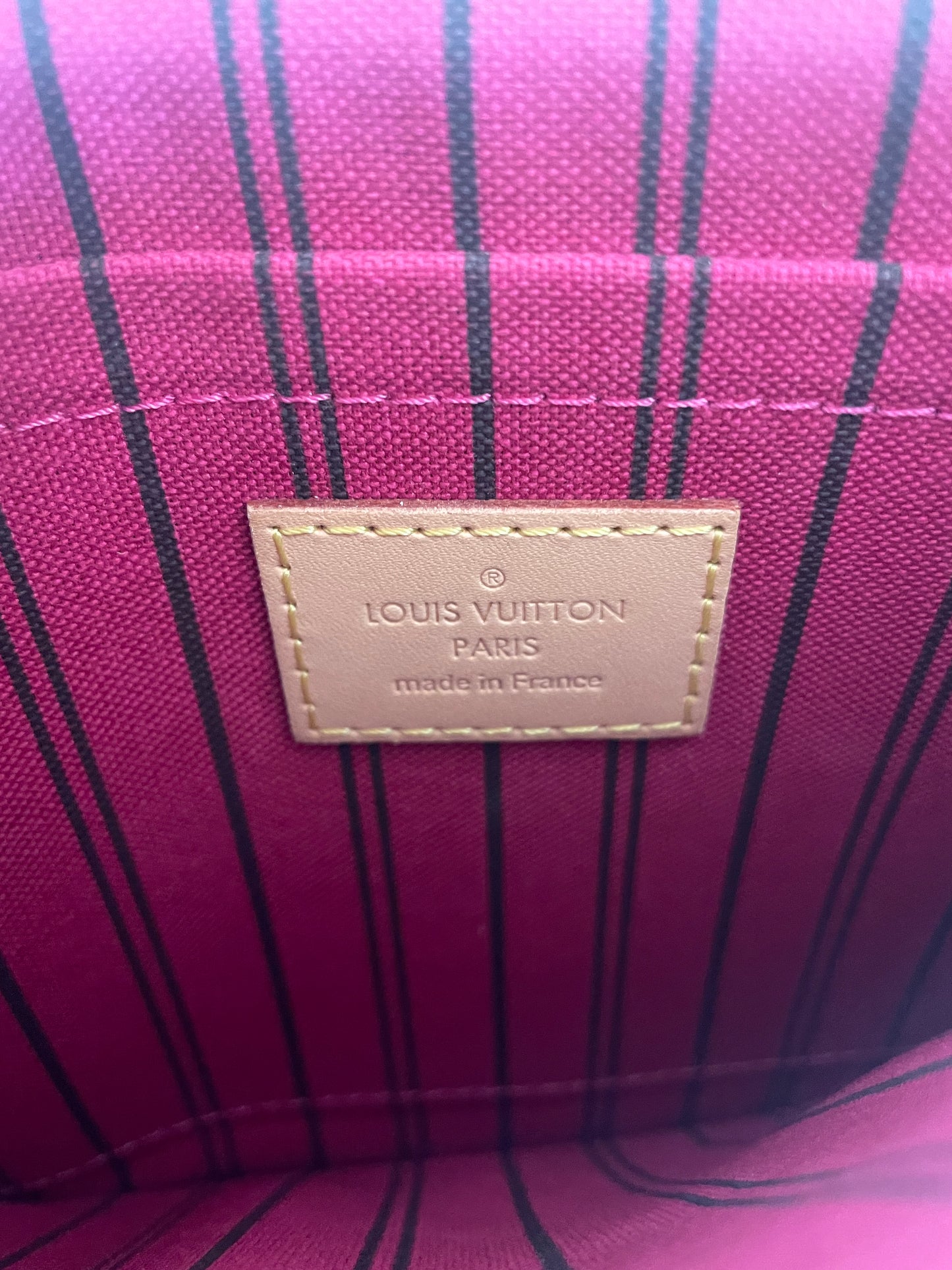 LOUIS VUITTON NEVERFULL GM POUCH