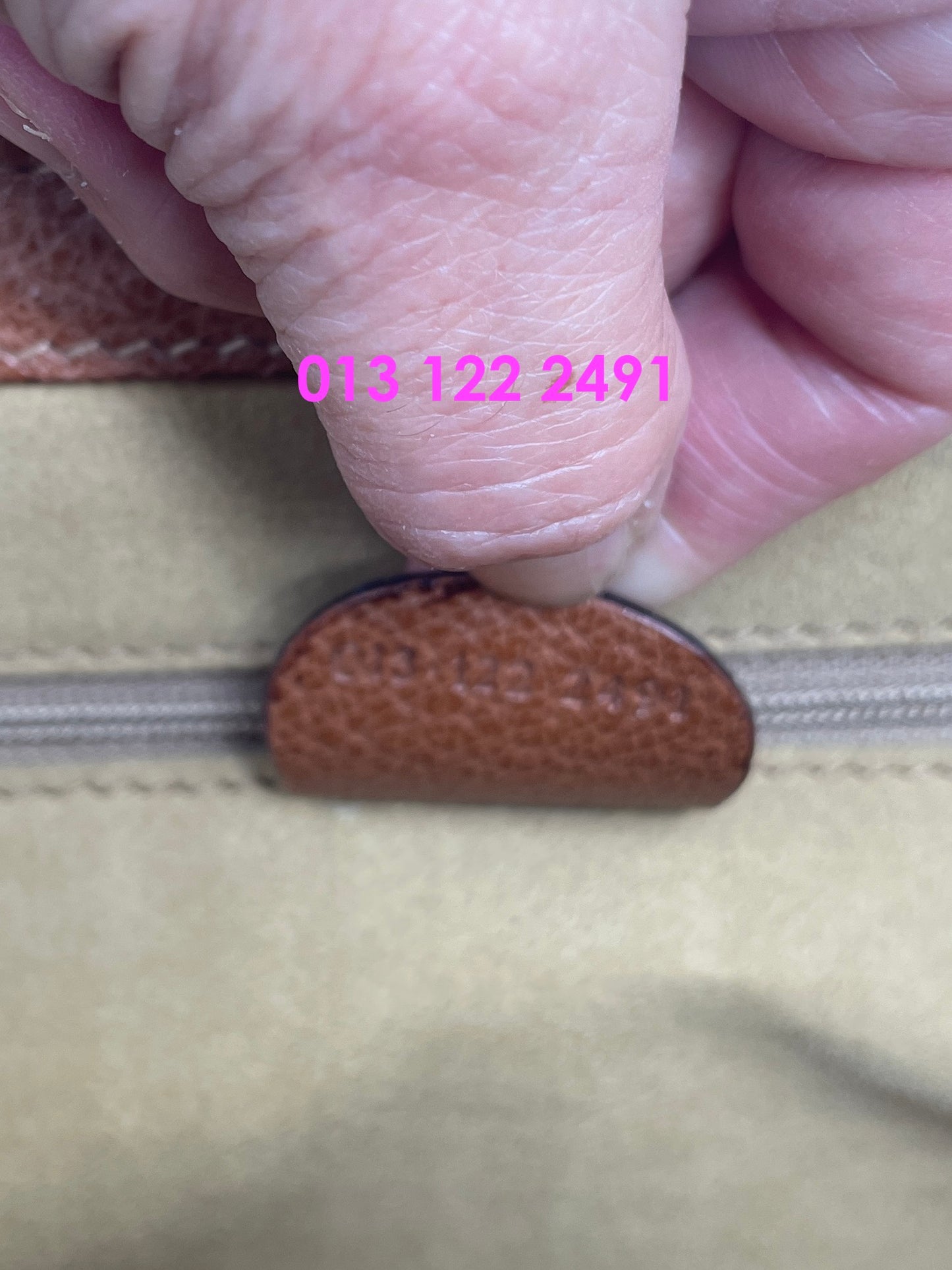 GUCCI BROWN MAKEUP CASE