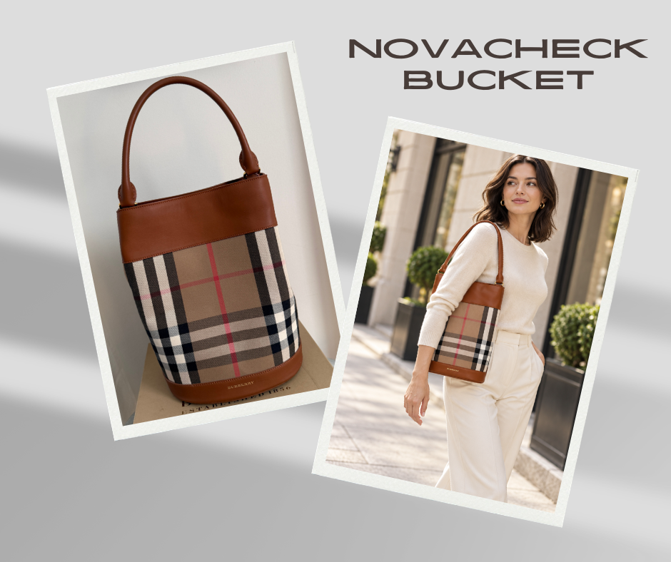 Burberry House Check Bucket Bag