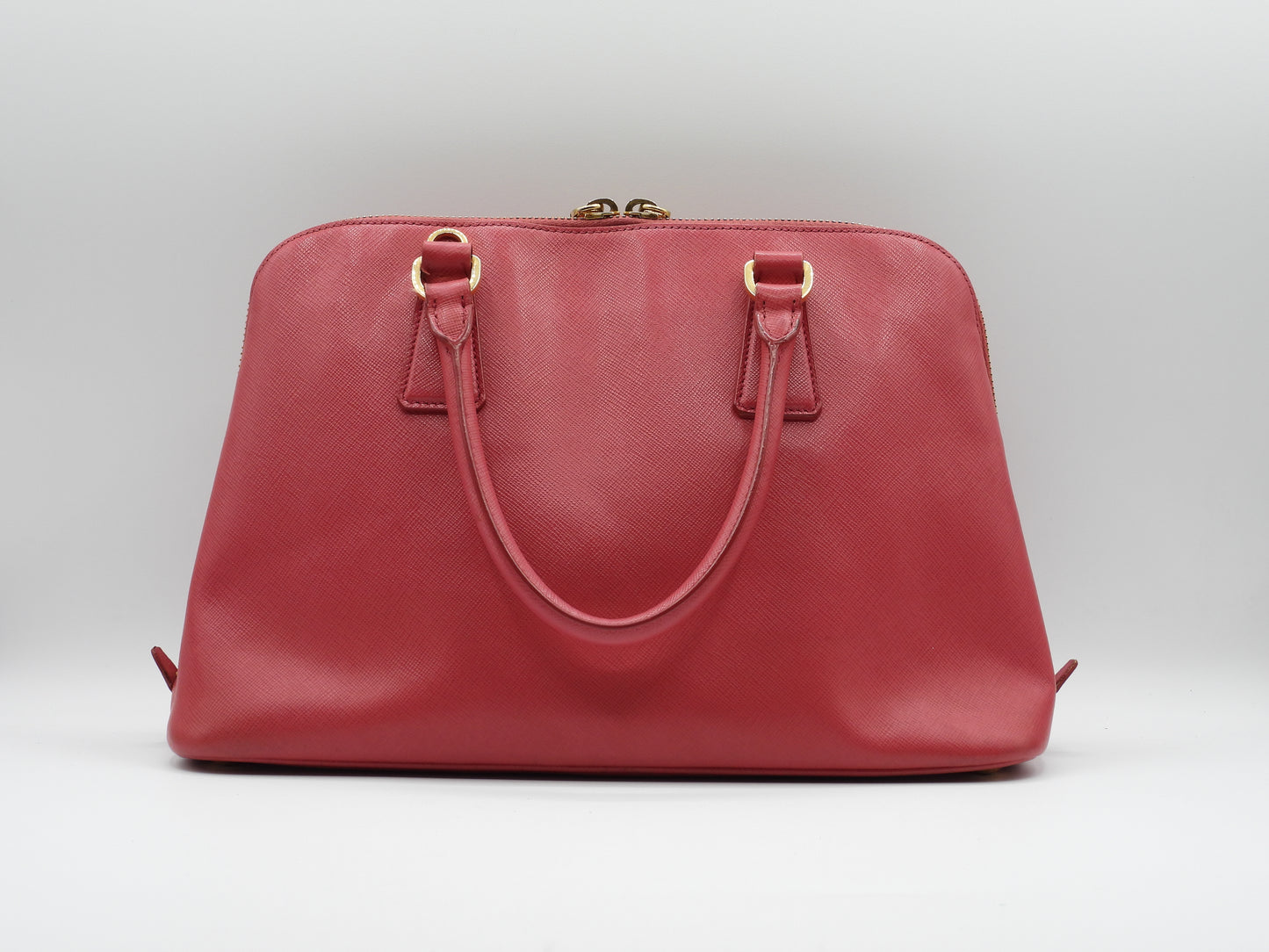 Prada Pink Saffiano Leather Handbag