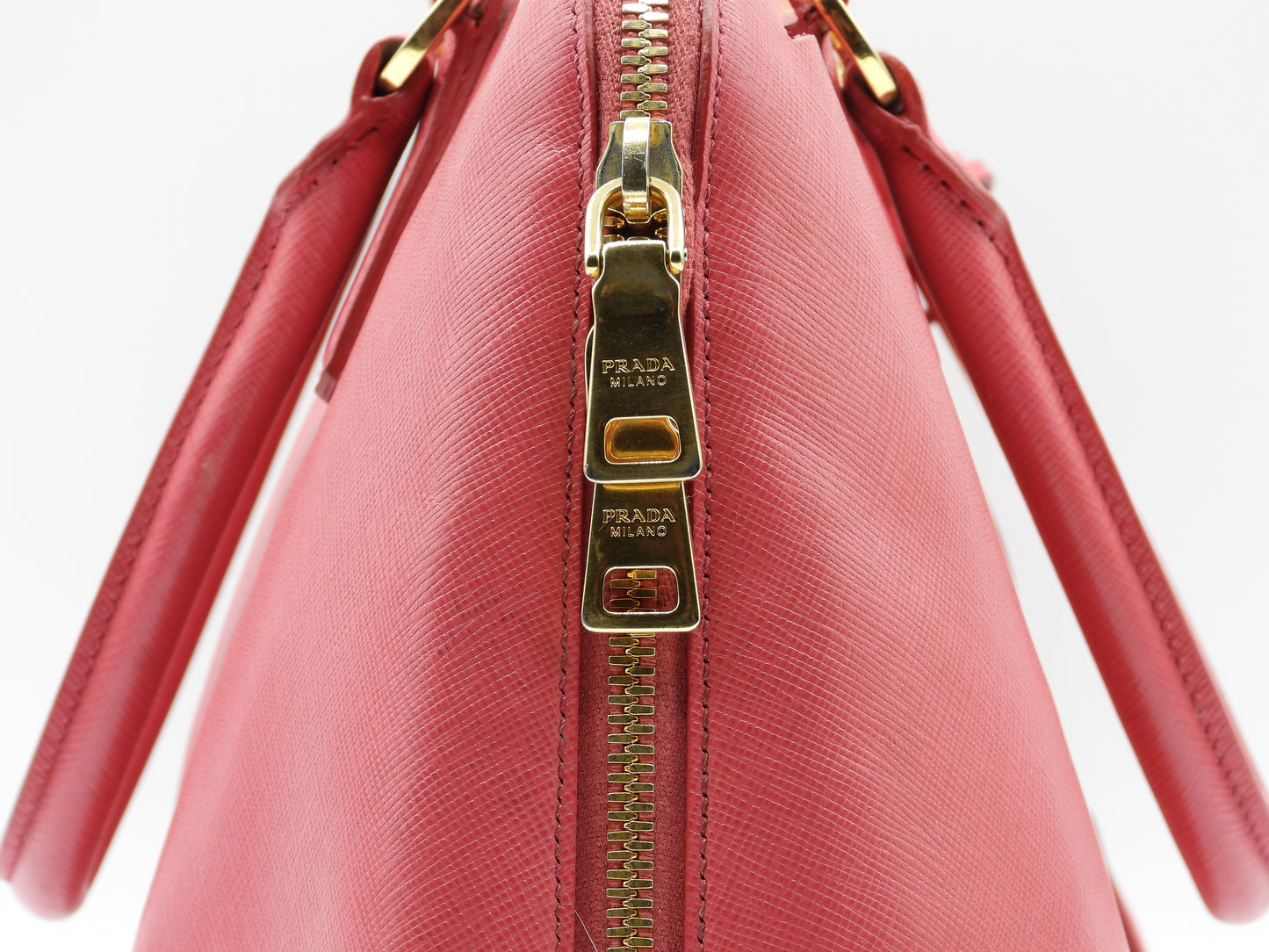 Prada Pink Saffiano Leather Handbag