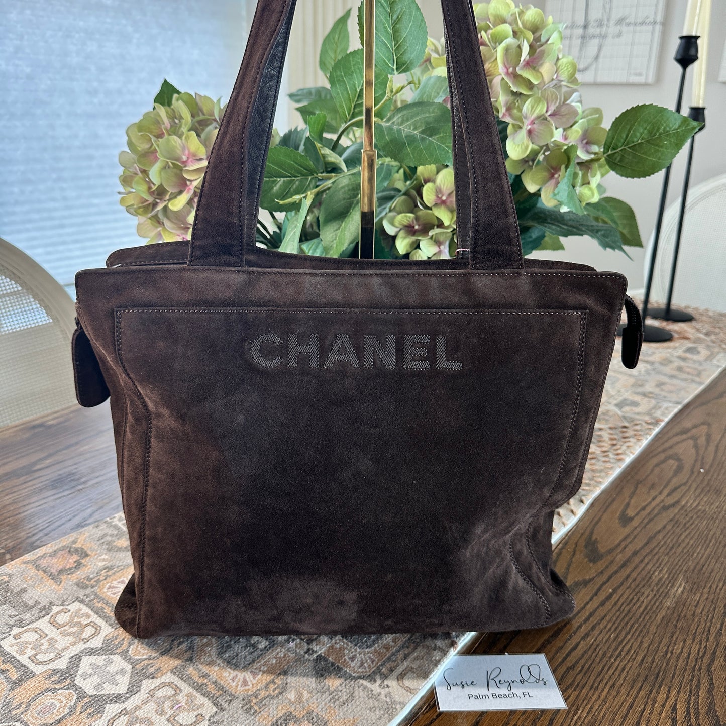 Chanel Suede Tote