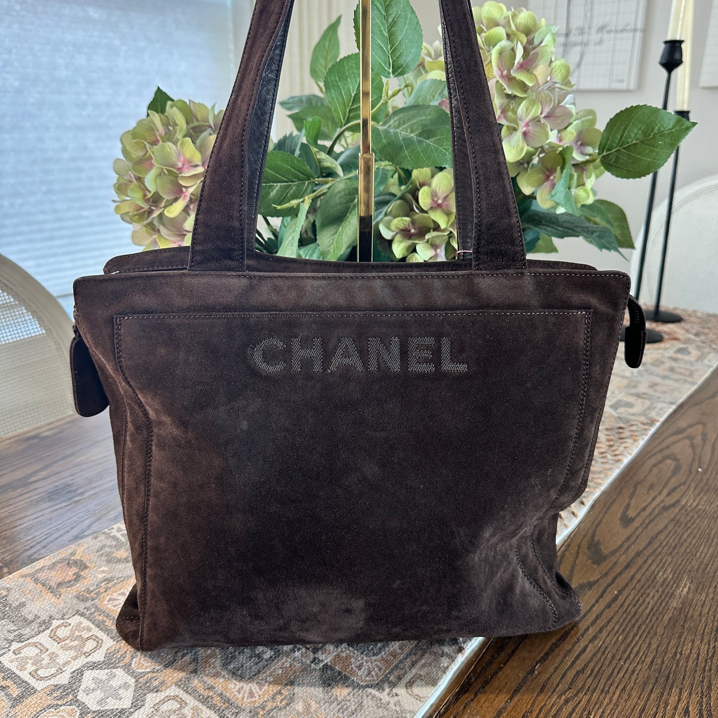 Chanel Suede Tote