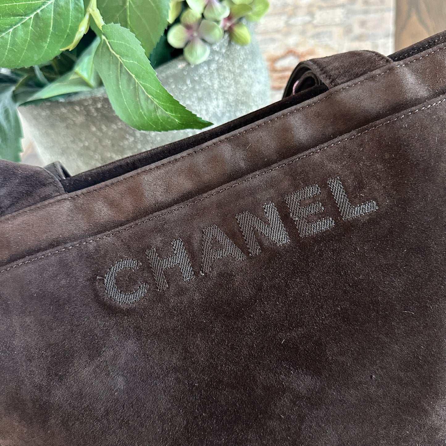 Chanel Suede Tote