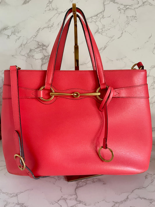 GUCCI CORAL BIT TWO-WAY CROSSBODY