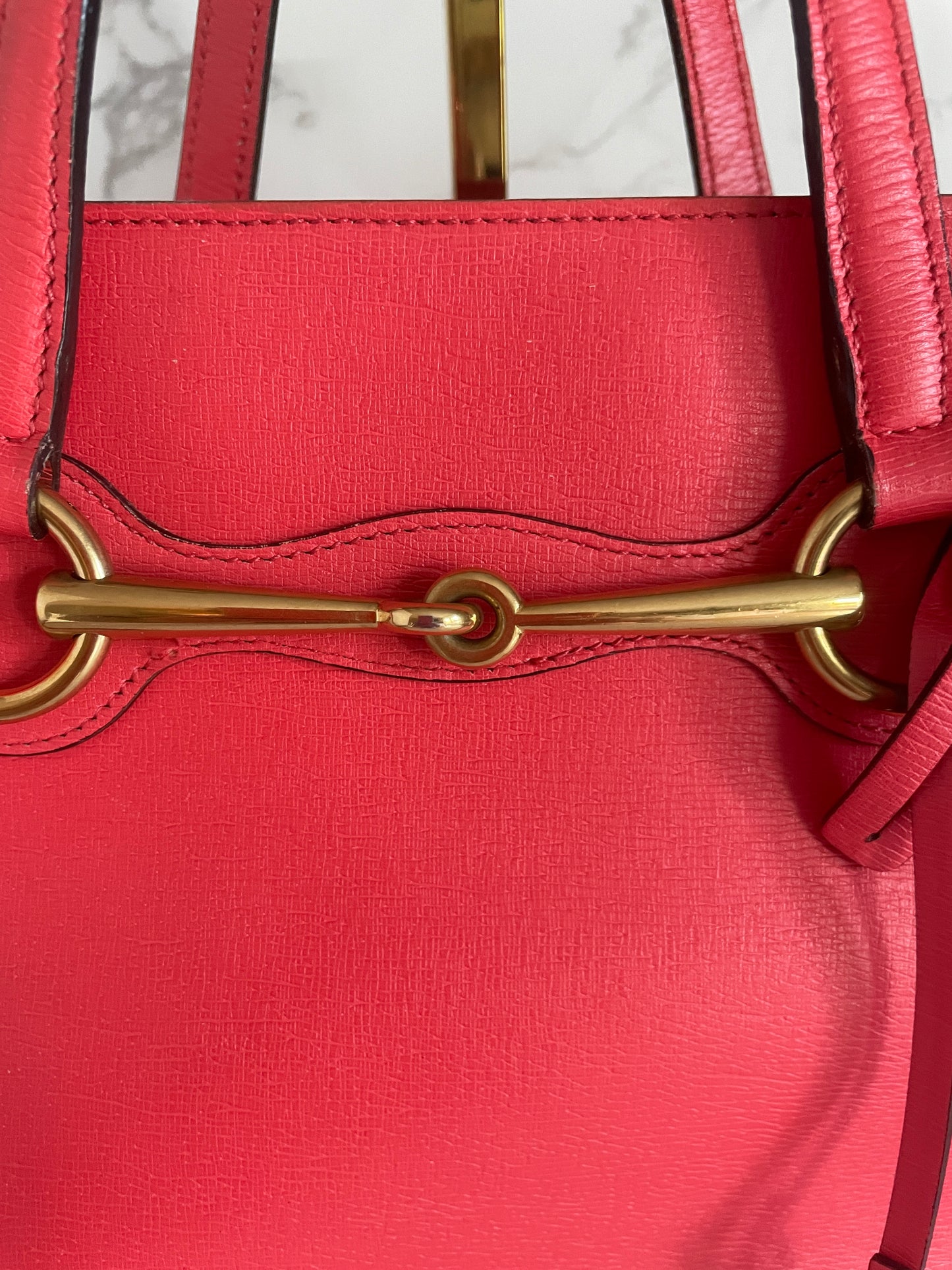 GUCCI CORAL BIT TWO-WAY CROSSBODY