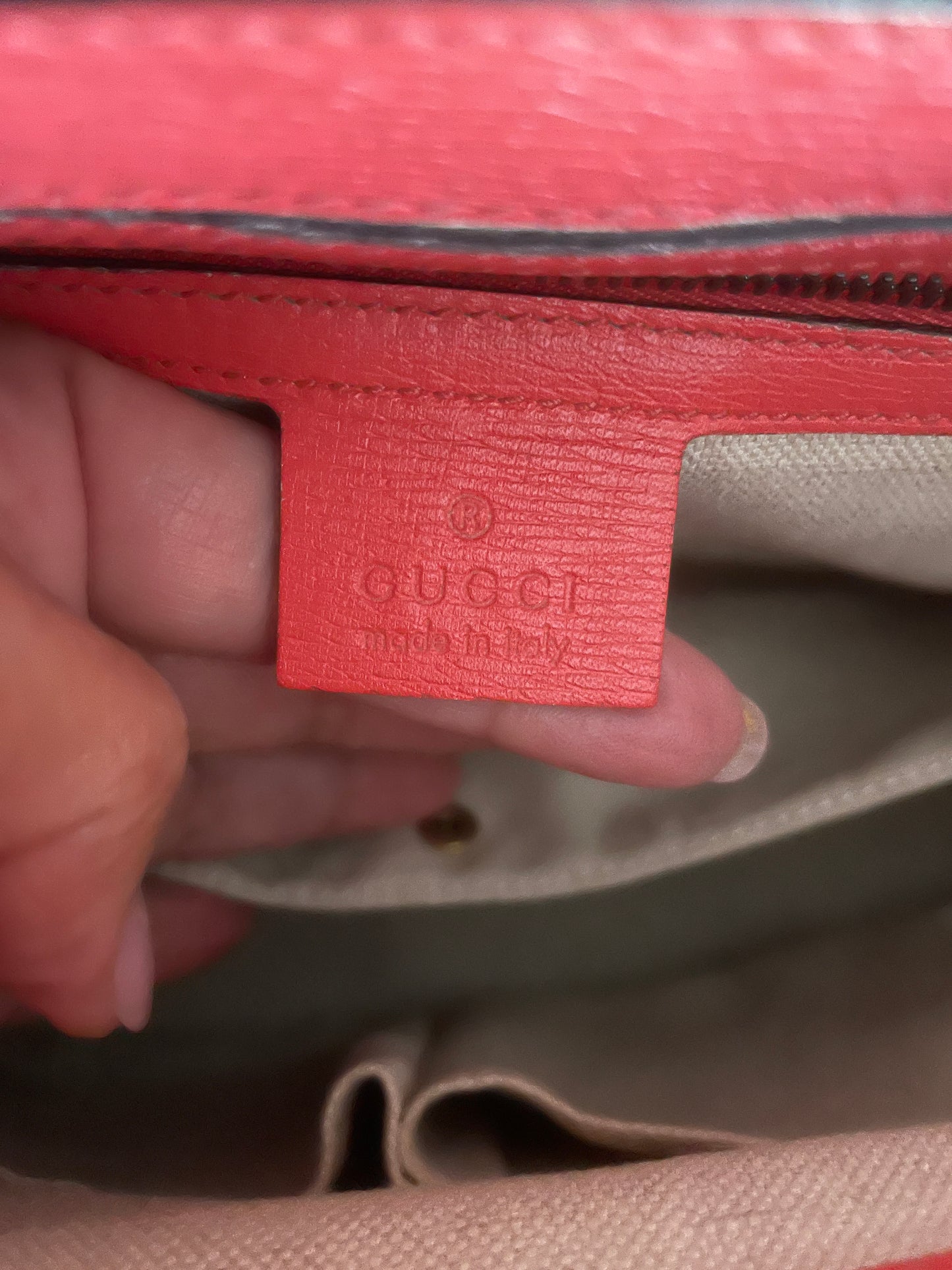 GUCCI CORAL BIT TWO-WAY CROSSBODY