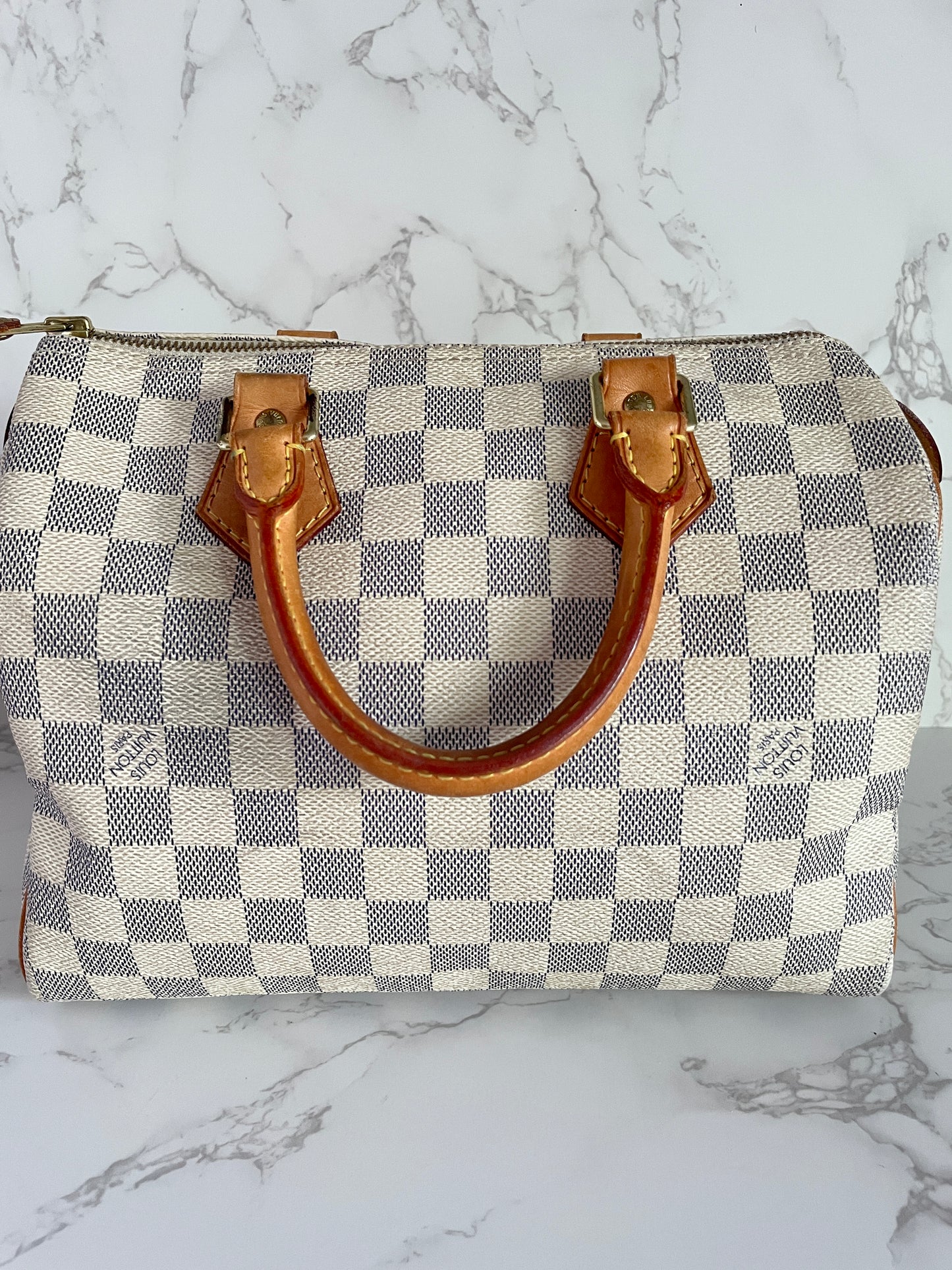 Louis Vuitton Speedy 25 Damier Azur