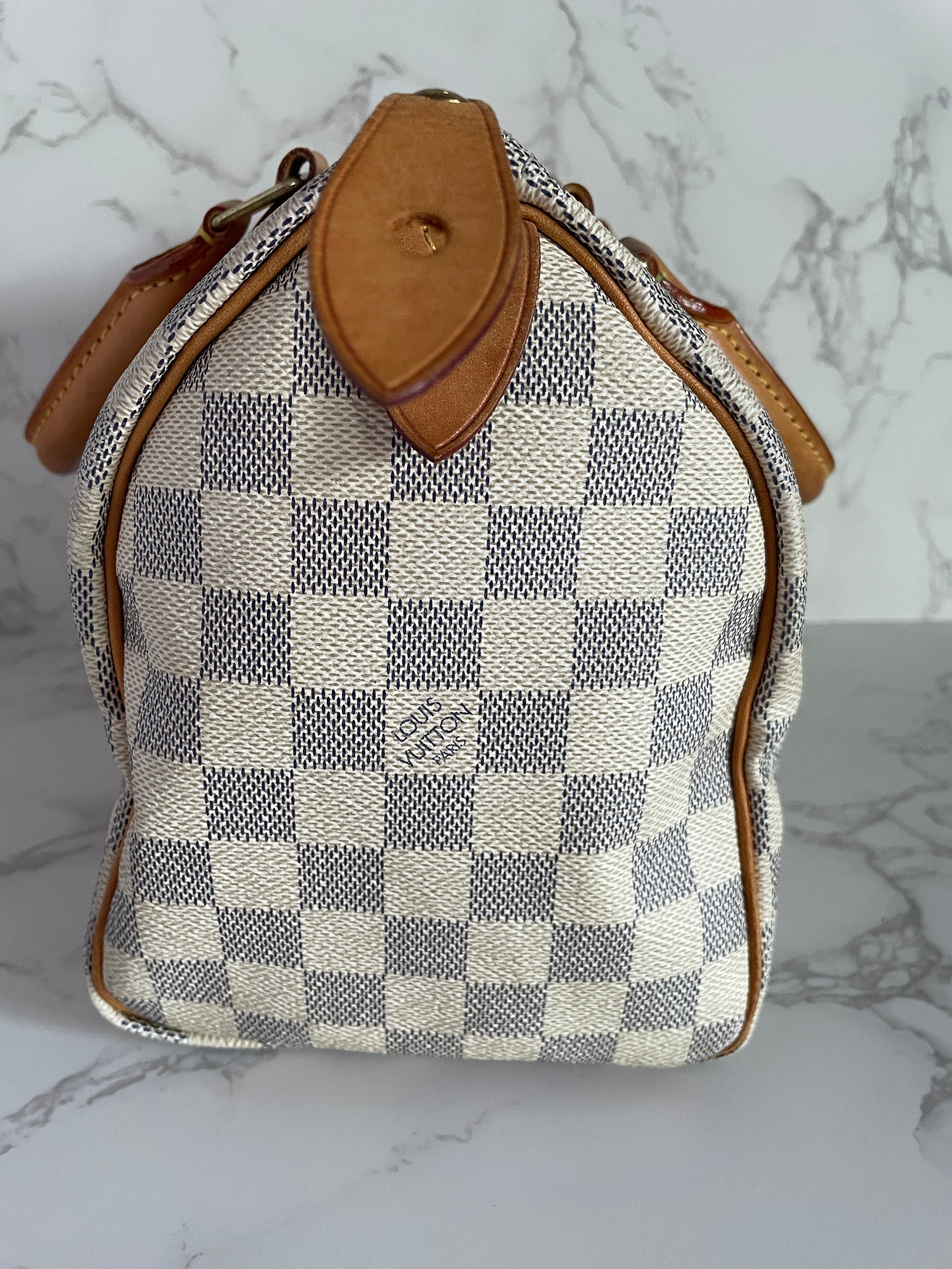 Louis Vuitton Speedy 25 Damier Azur