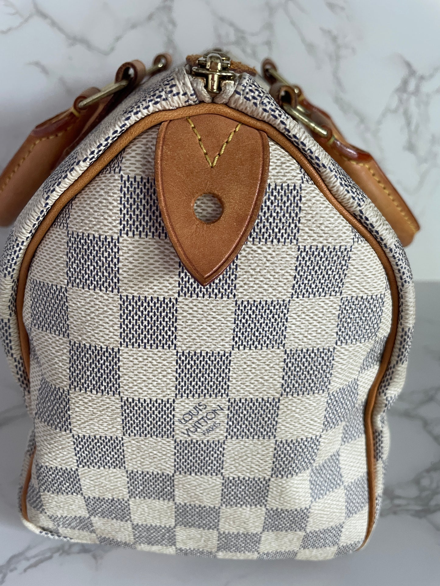 Louis Vuitton Speedy 25 Damier Azur