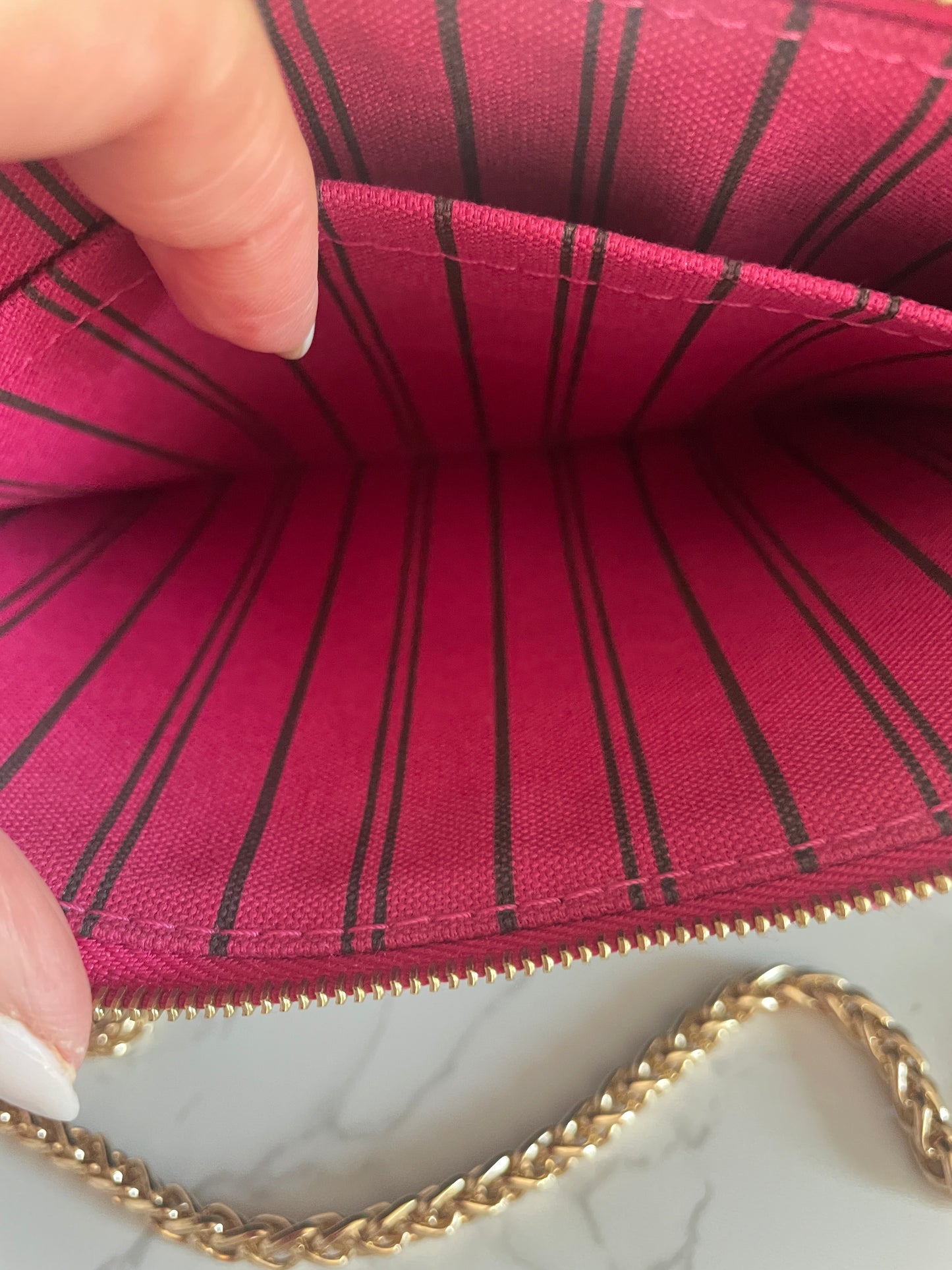 LOUIS VUITTON NEVERFULL GM POUCH