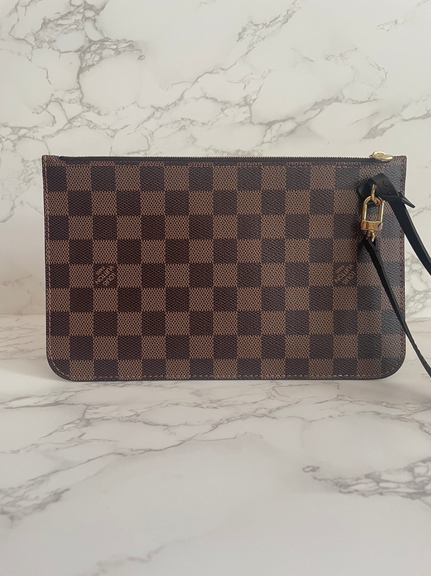 LOUIS VUITTON NEVERFULL POUCH DAMIER EBENE