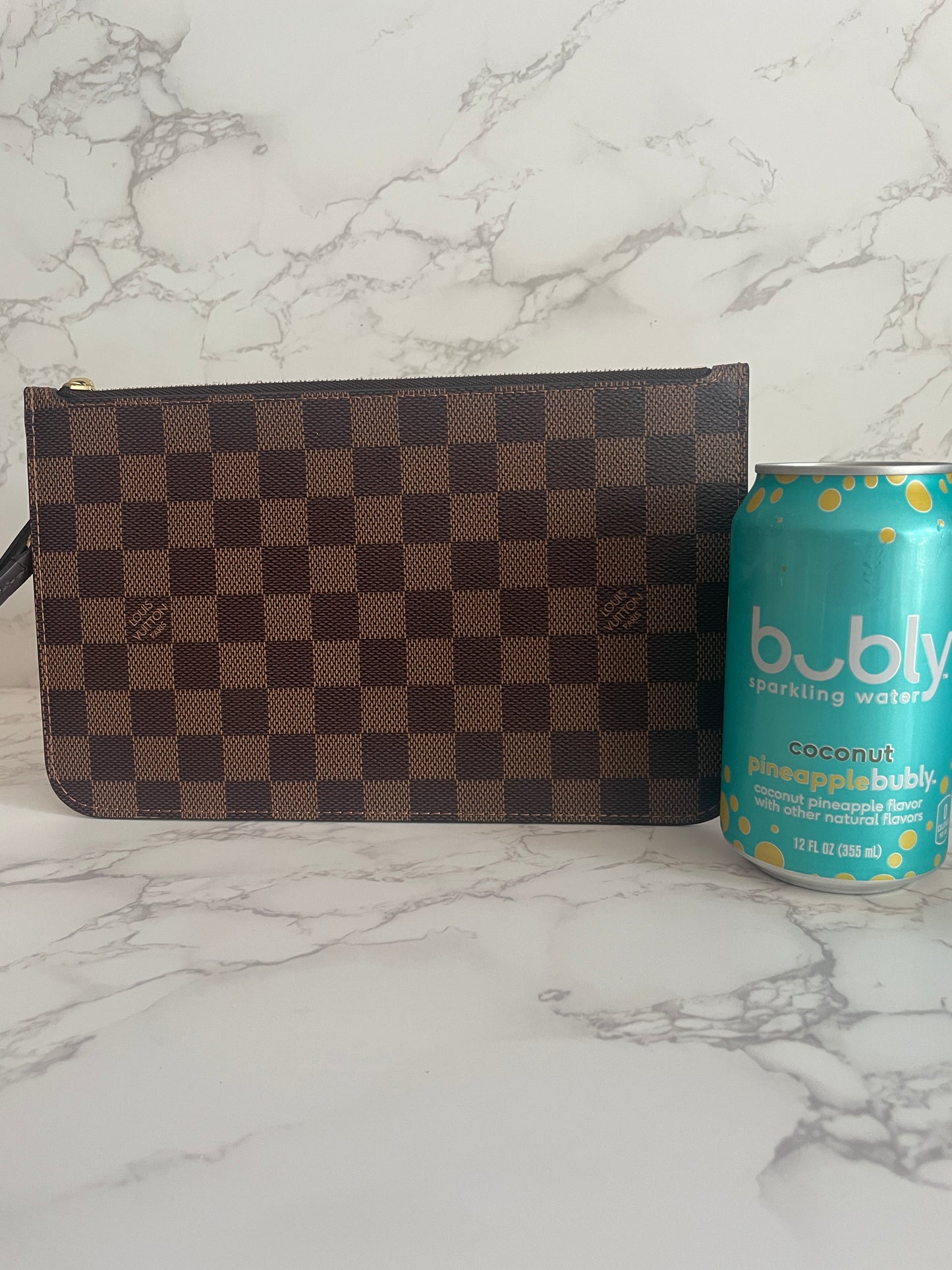 LOUIS VUITTON NEVERFULL POUCH DAMIER EBENE