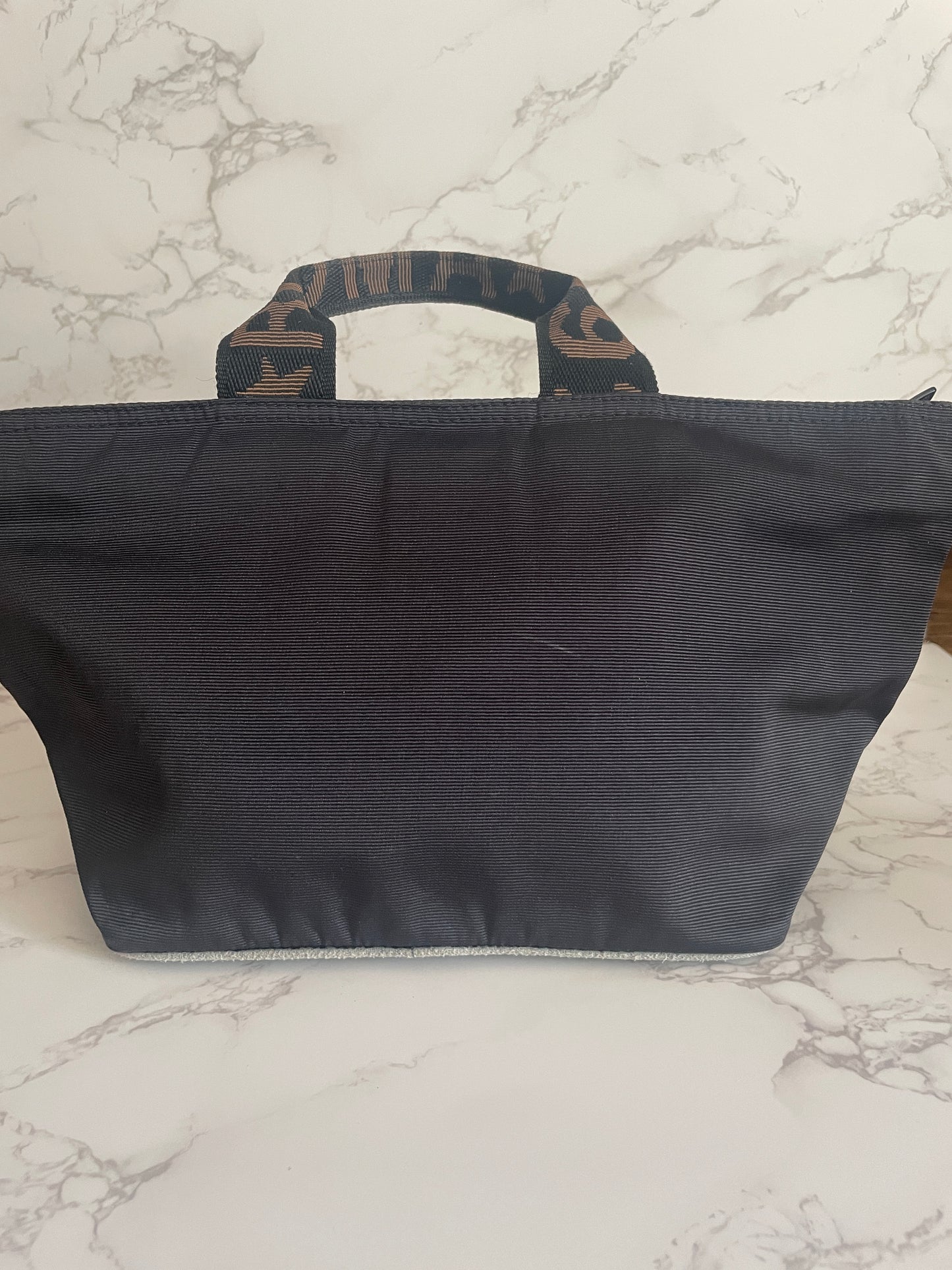 FENDI BLACK NYLON TOTE