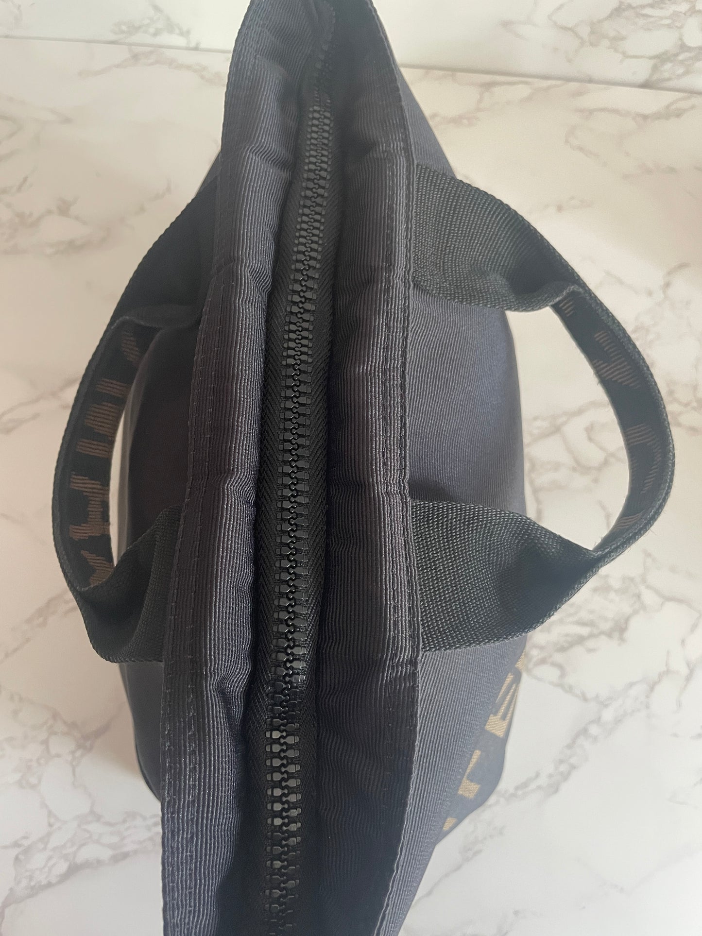 FENDI BLACK NYLON TOTE