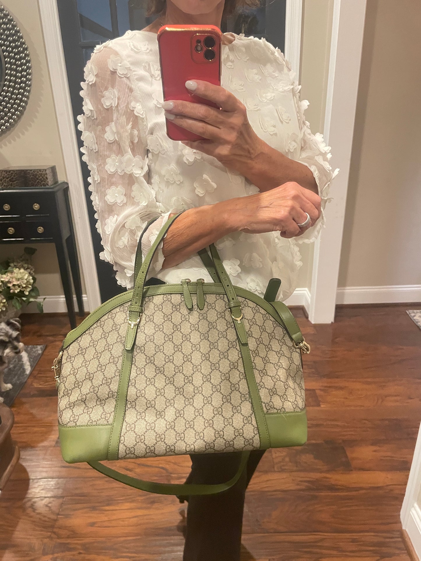 Gucci Green Dome Satchel