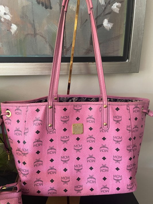 MCM Pink Tote