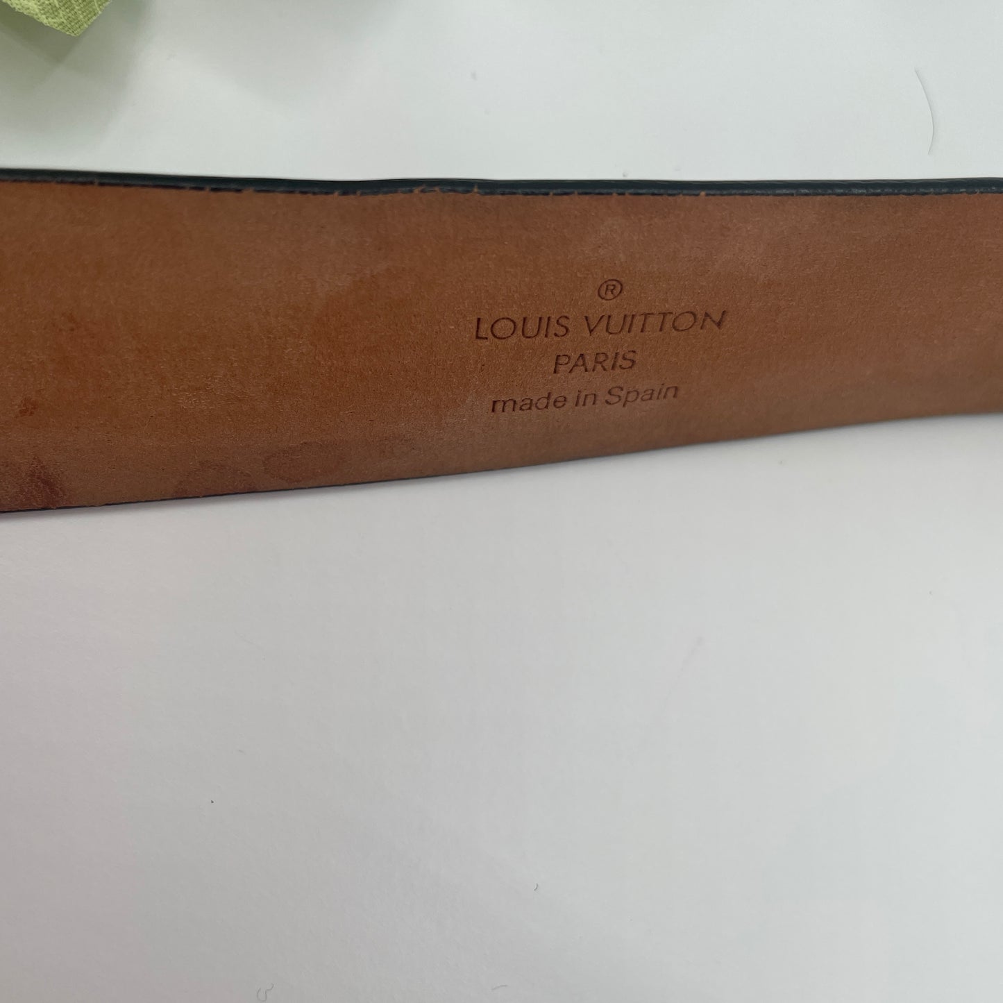 Louis Vuitton Leather Belt