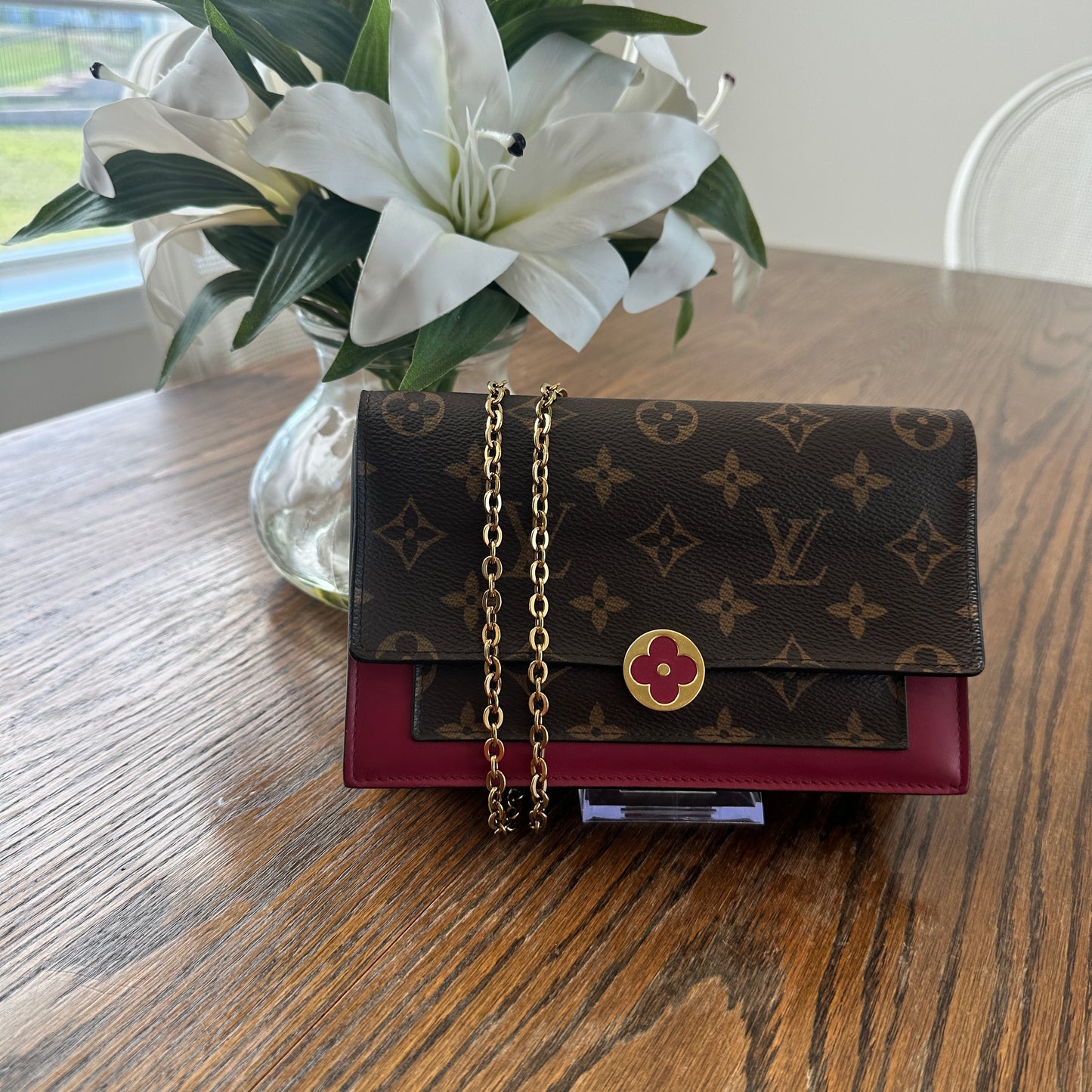 Louis Vuitton Flore Wallet on Chain