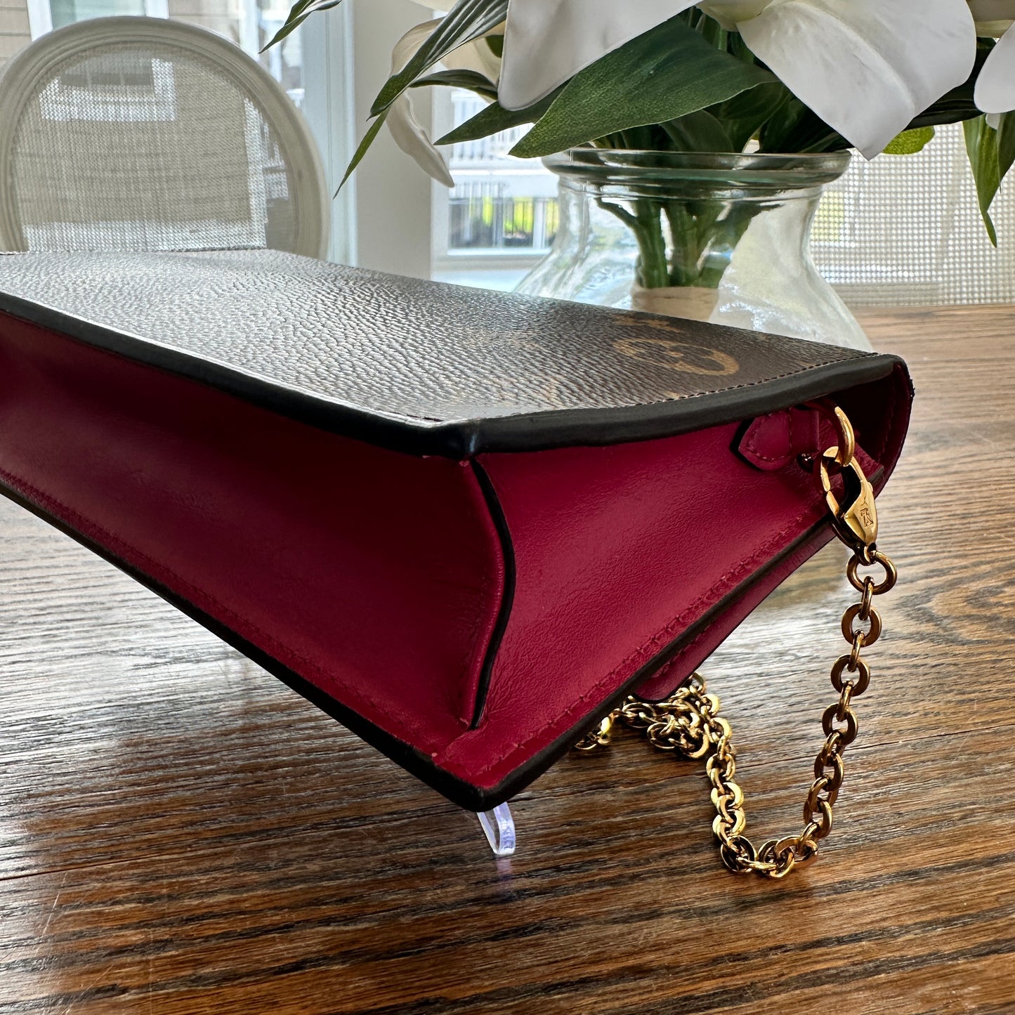 Louis Vuitton Flore Wallet on Chain
