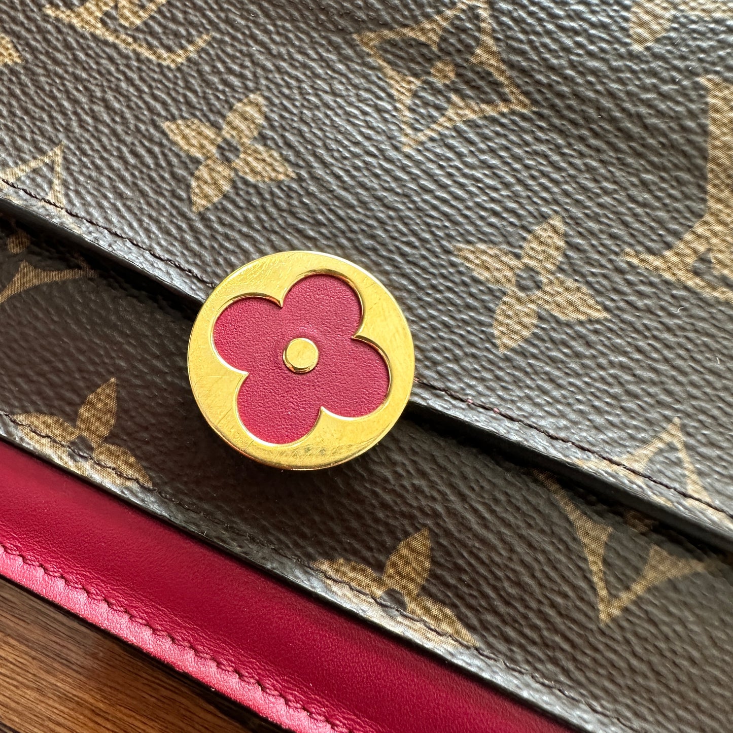 Louis Vuitton Flore Wallet on Chain