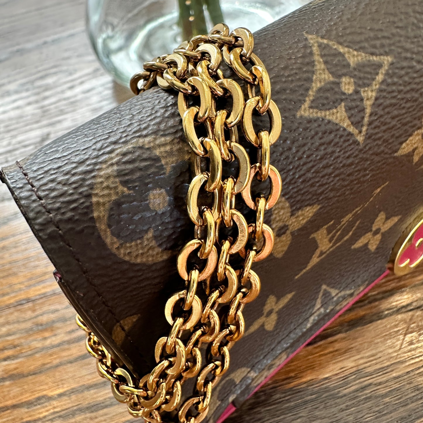 Louis Vuitton Flore Wallet on Chain