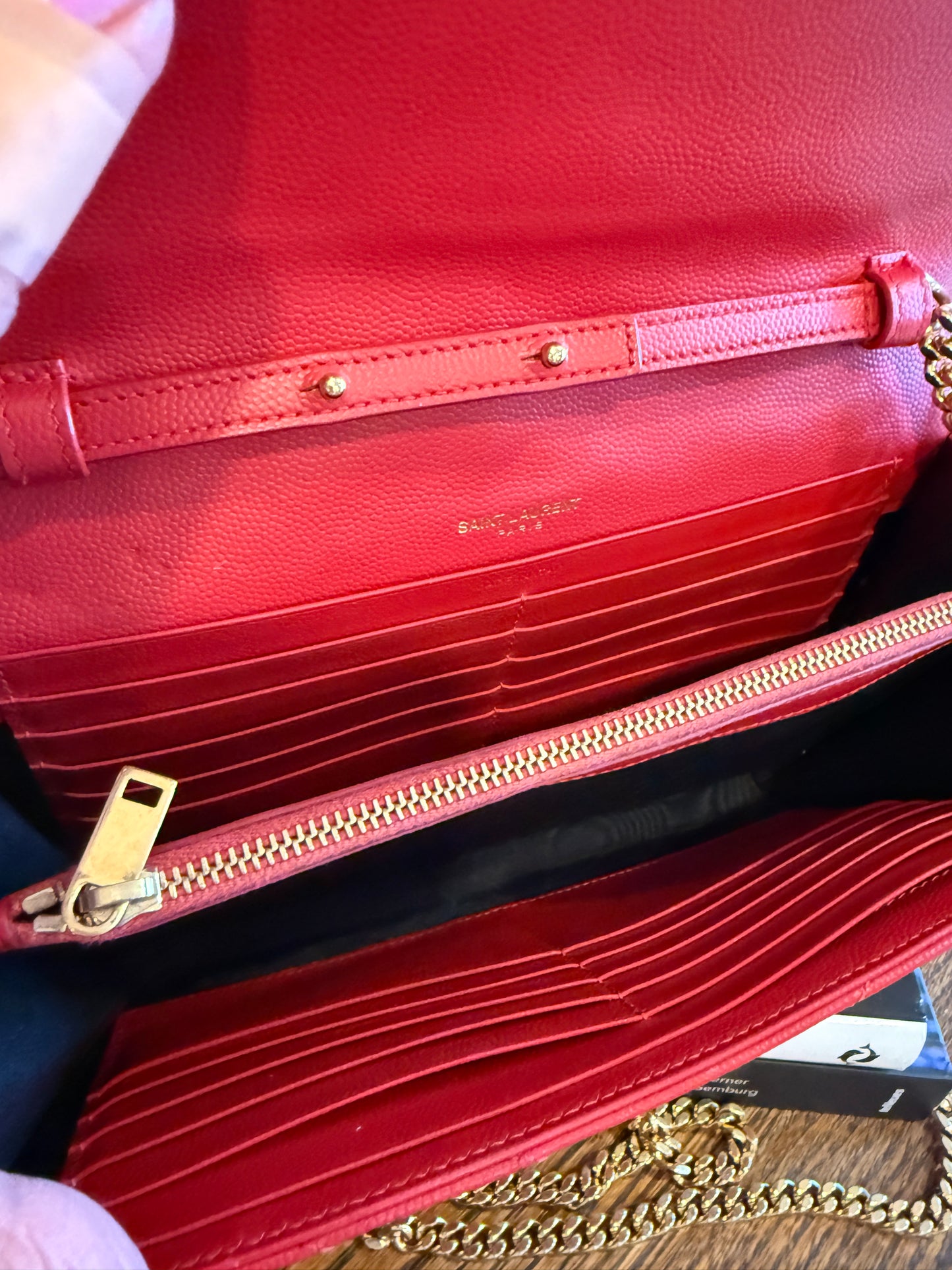 YSL Matelasse Chain Crossbody