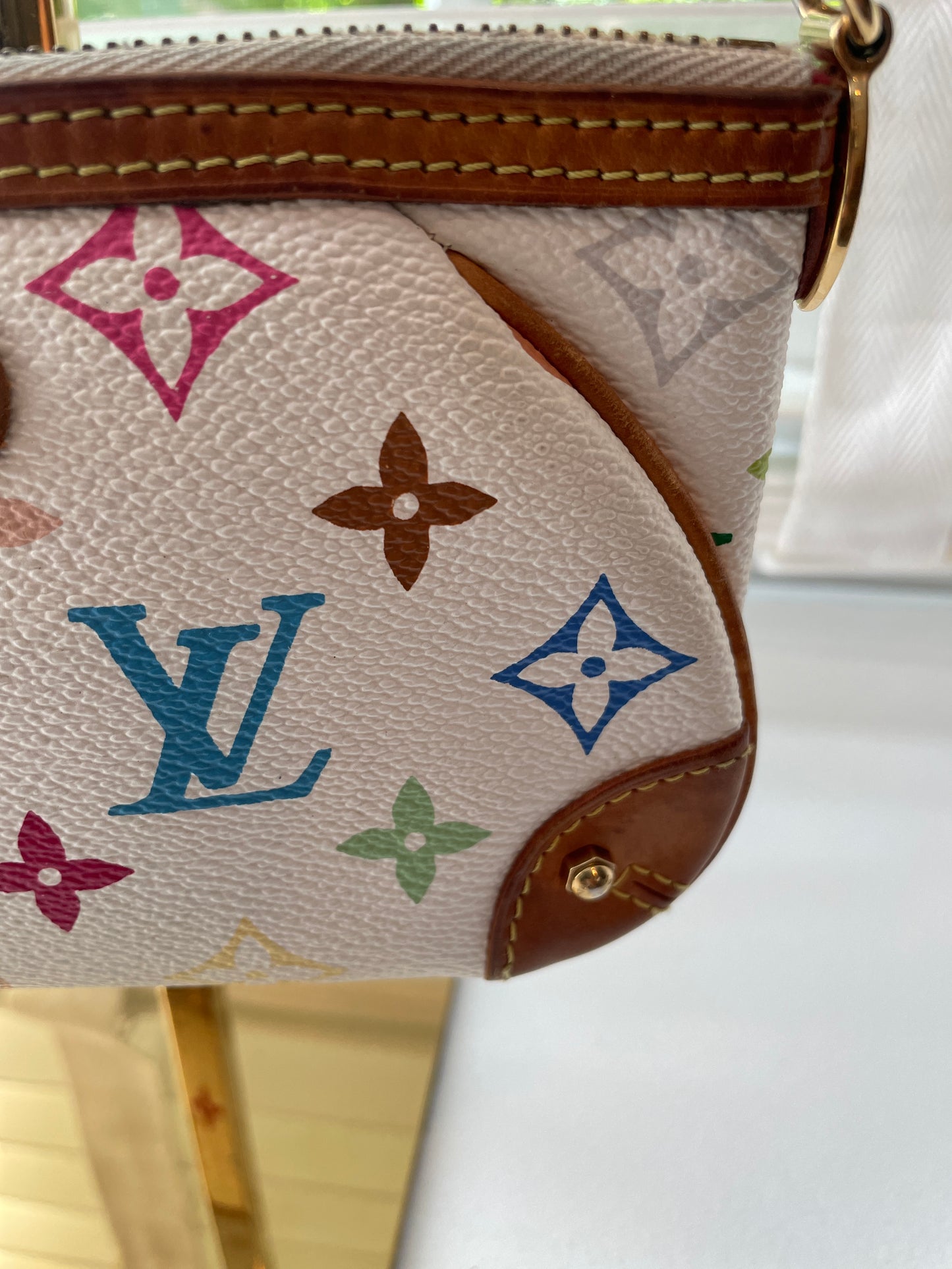 LOUIS VUITTON LIMITED EDITION TAKASHI MURAKAMI MILLA POCHETTE