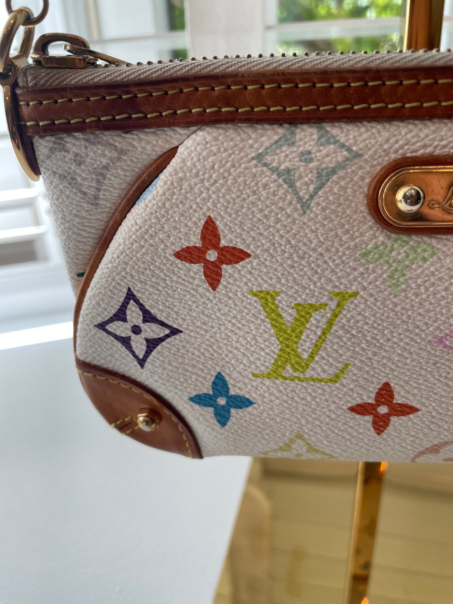 LOUIS VUITTON LIMITED EDITION TAKASHI MURAKAMI MILLA POCHETTE