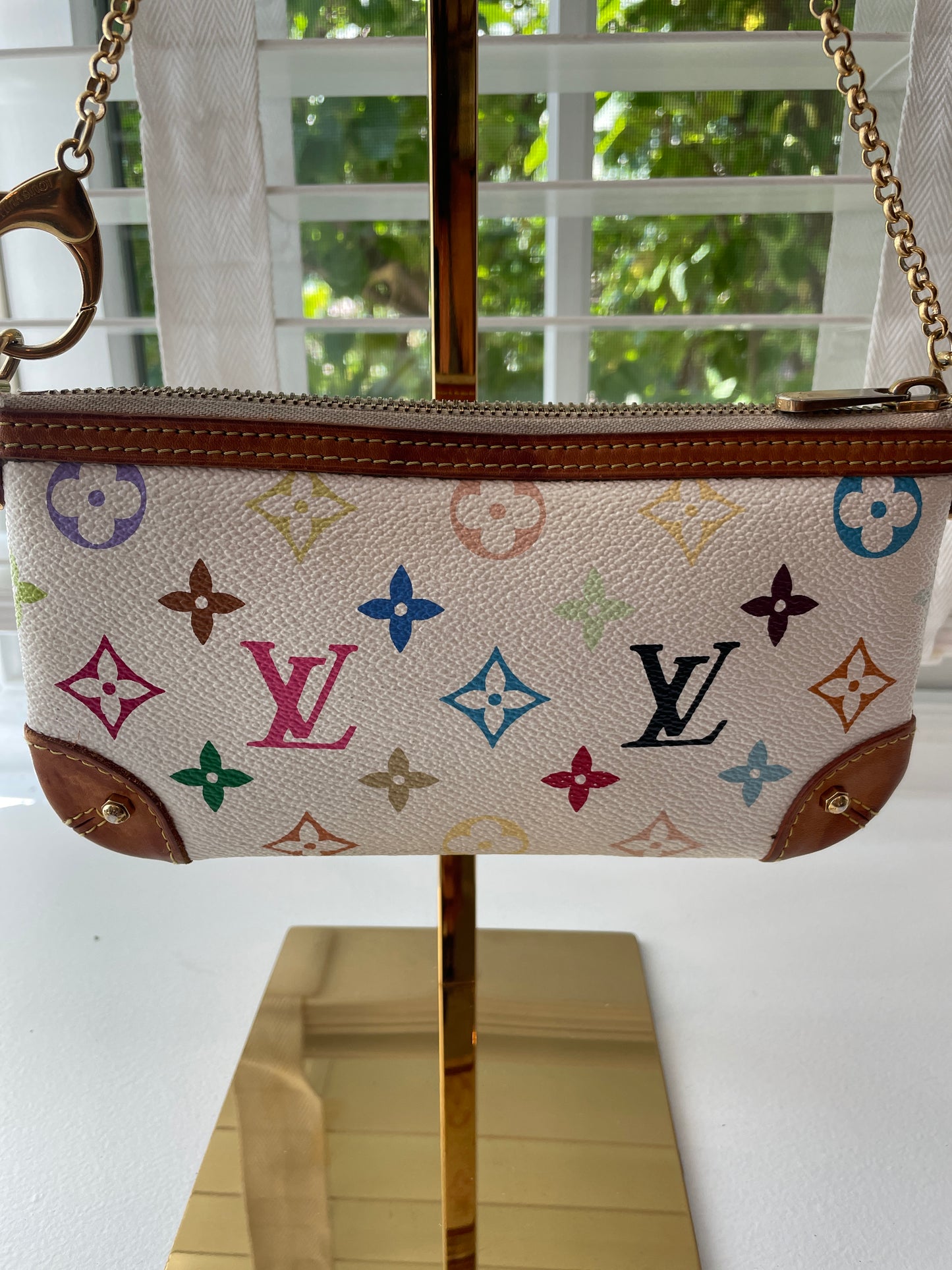 LOUIS VUITTON LIMITED EDITION TAKASHI MURAKAMI MILLA POCHETTE