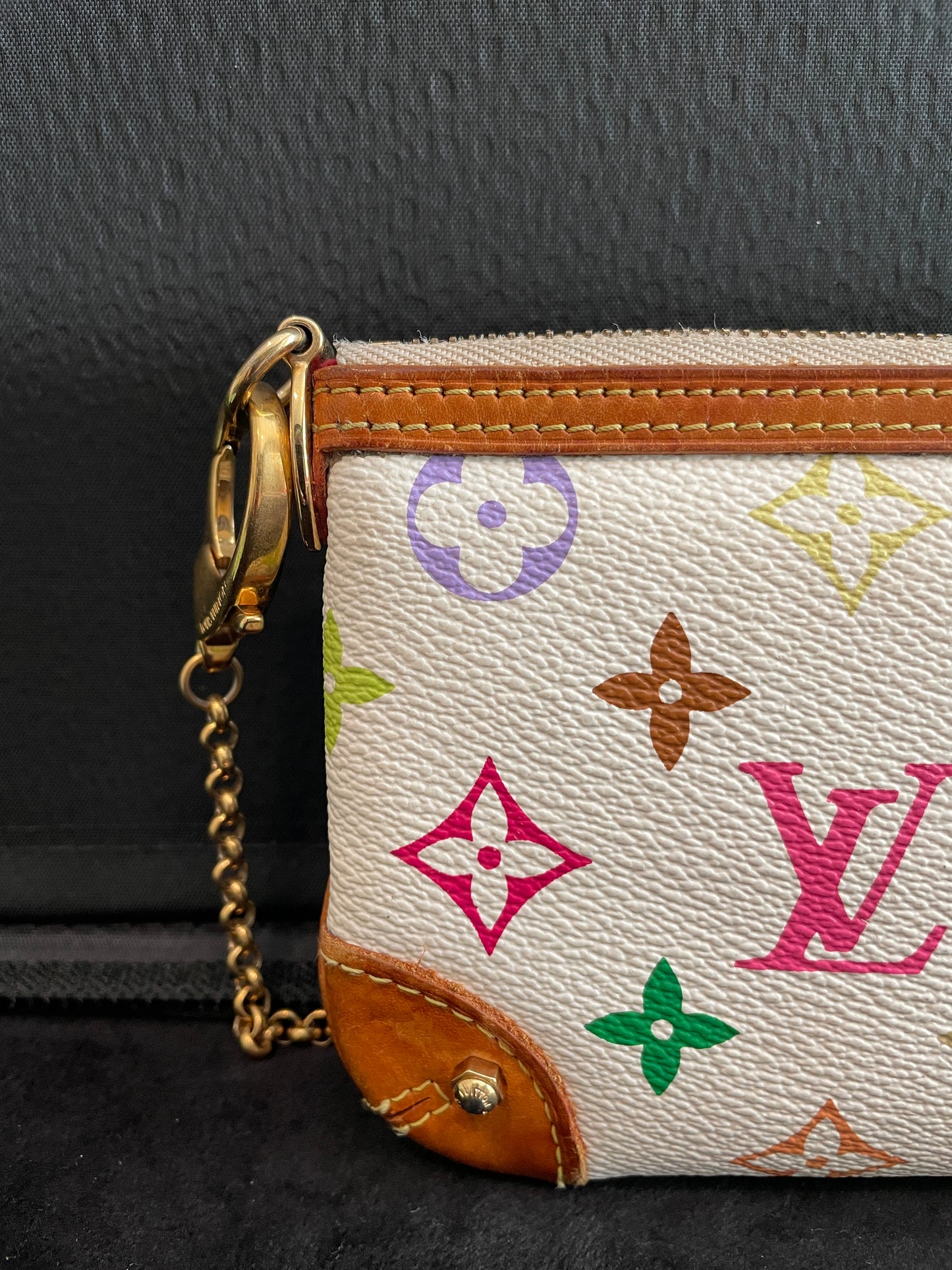 LOUIS VUITTON LIMITED EDITION TAKASHI MURAKAMI MILLA POCHETTE