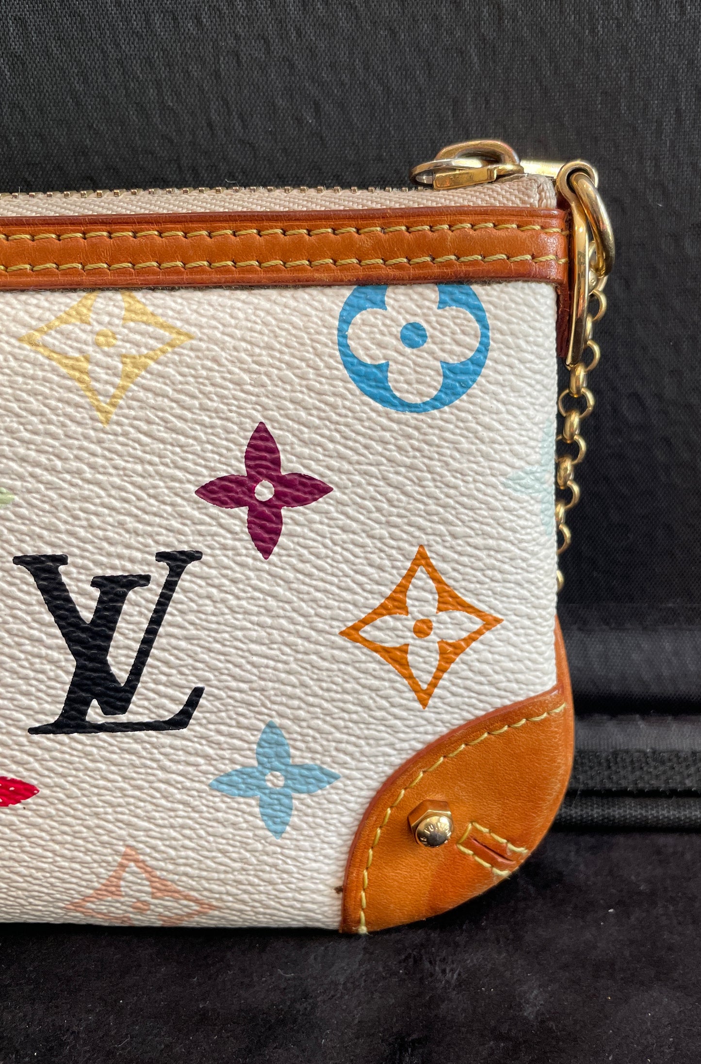 LOUIS VUITTON LIMITED EDITION TAKASHI MURAKAMI MILLA POCHETTE