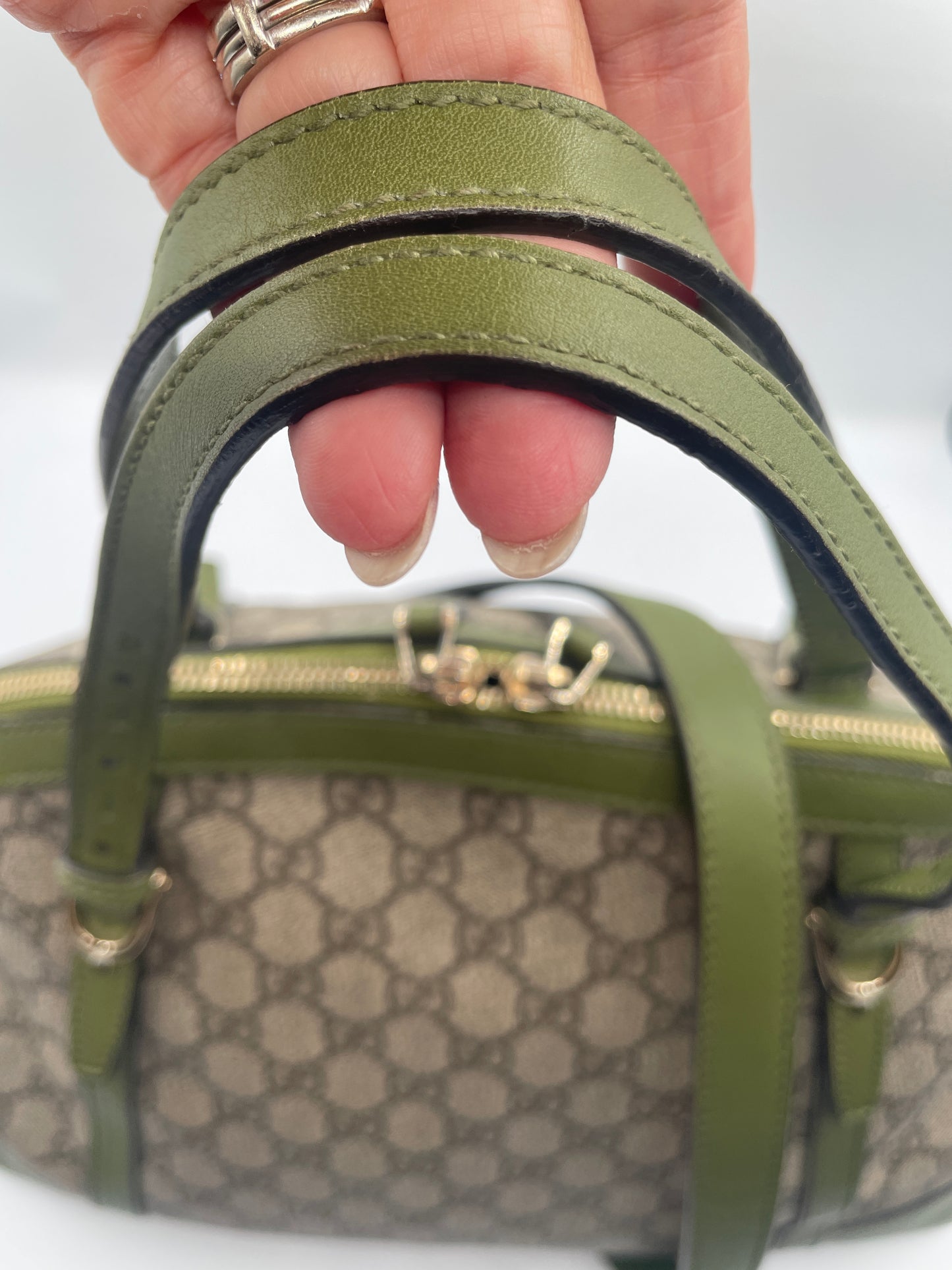 Gucci Green Dome Satchel