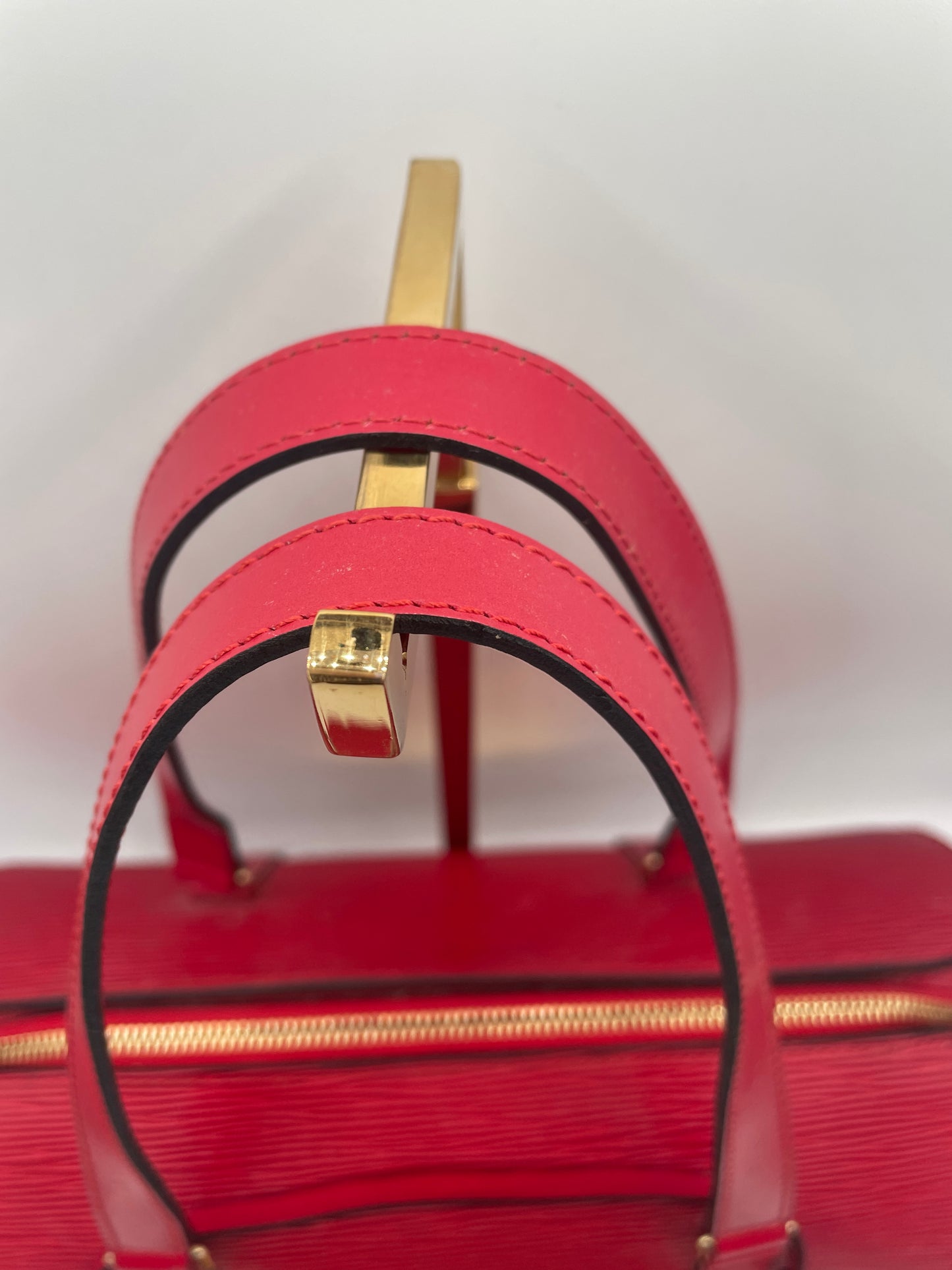 LOUIS VUITTON RED EPI SOUFFLOT