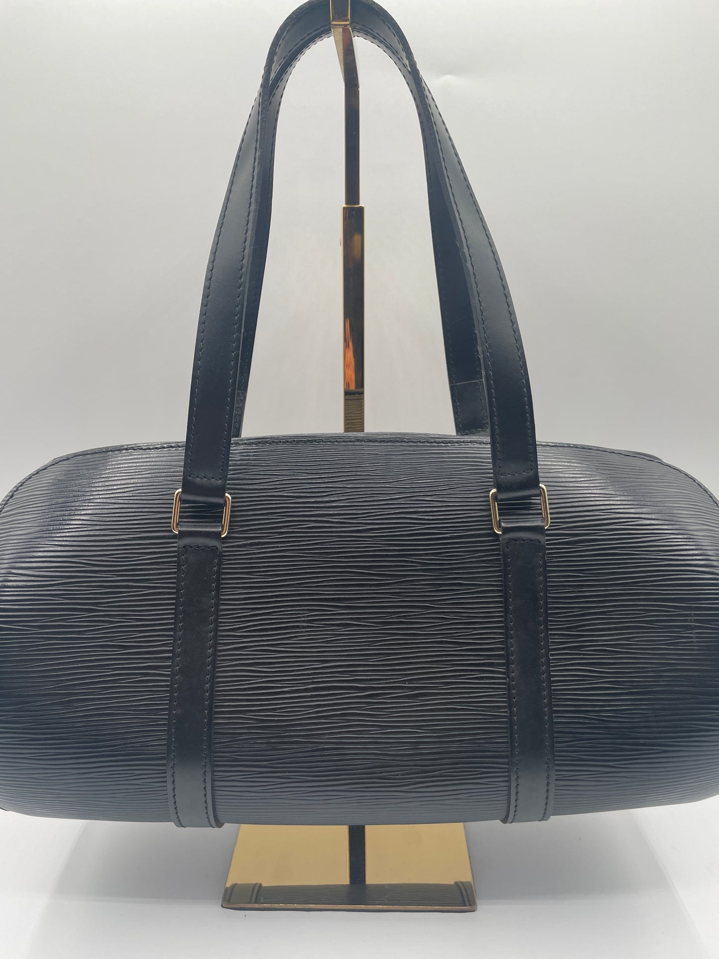 LOUIS VUITTON BLACK EPI SOUFFLOT