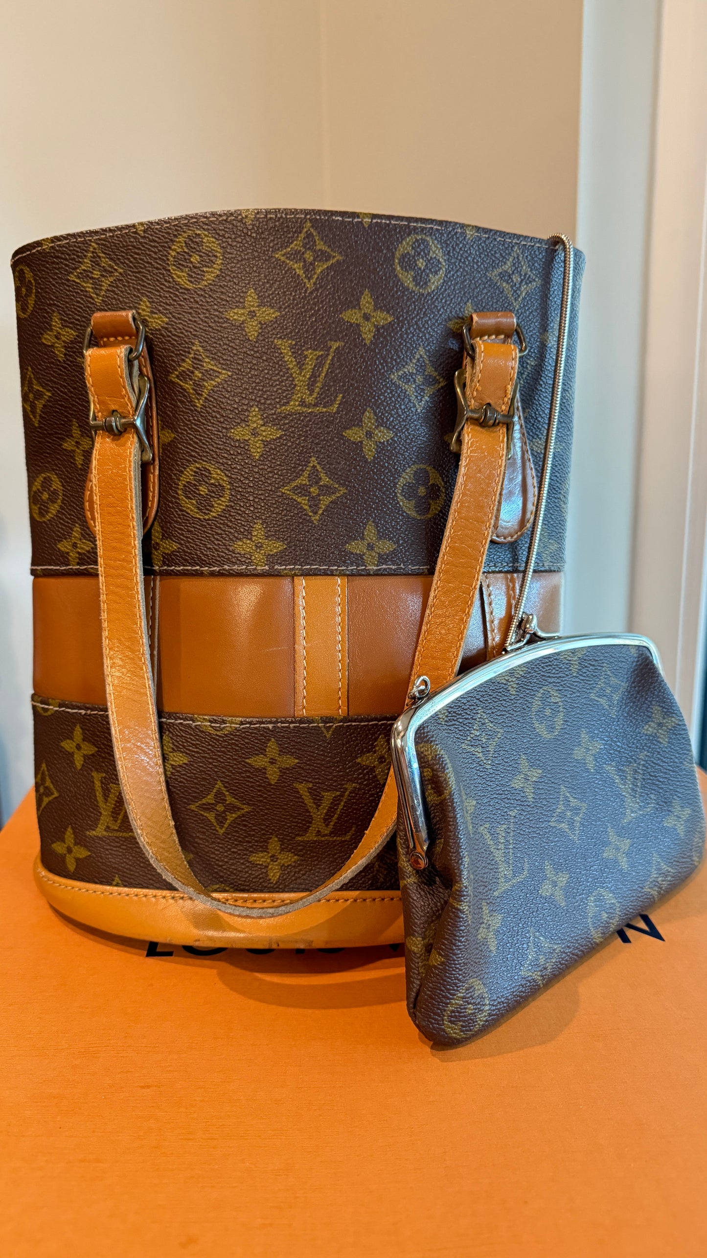 Louis Vuitton French Company Bucket Bag