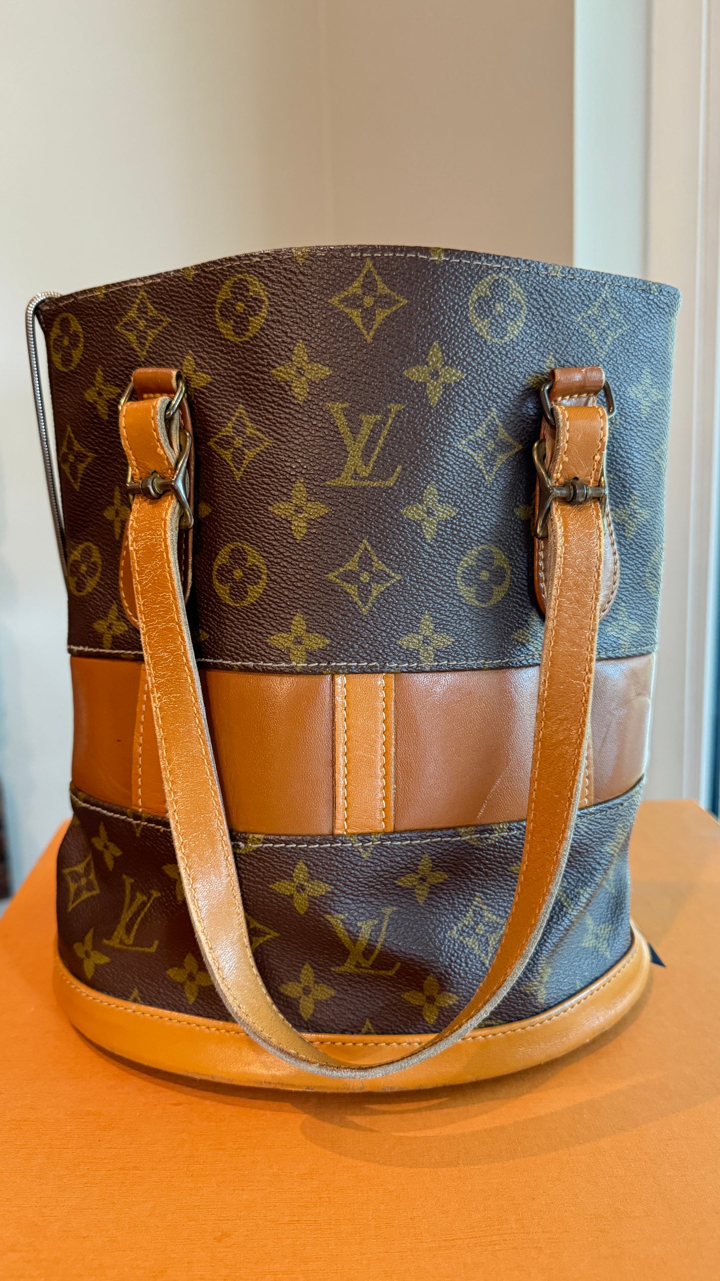 Louis Vuitton French Company Bucket Bag